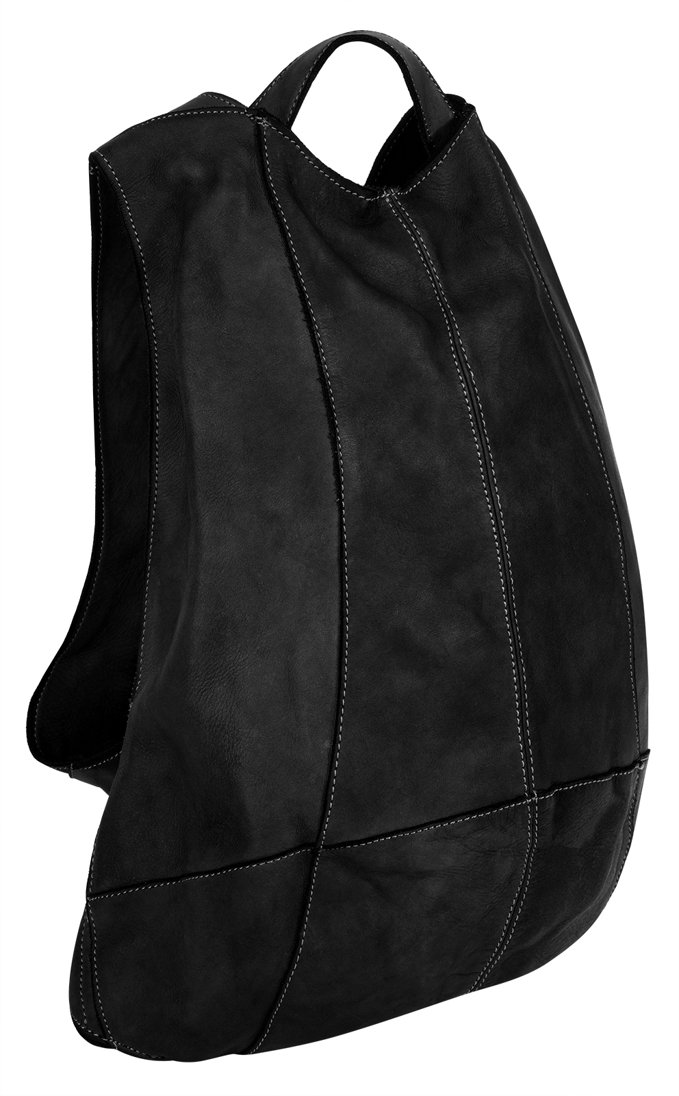 forty° Tagesrucksack, echt Leder, Made in Italy