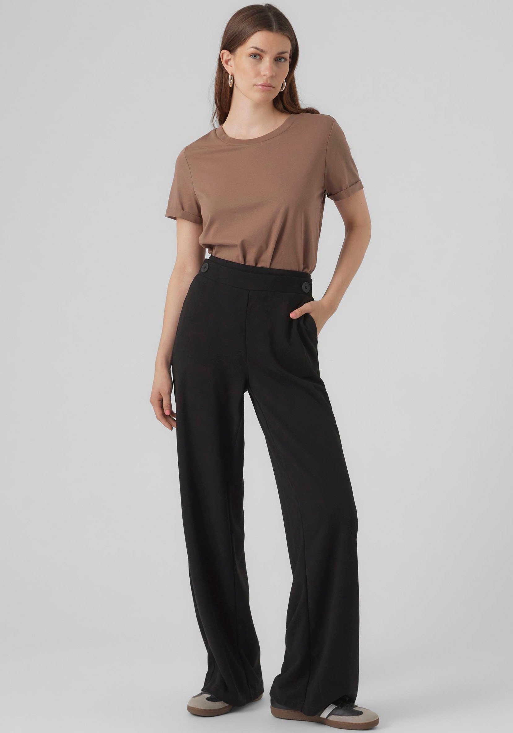 Vero Moda Anzughose »VMLIVA HR WIDE PANT NOOS«