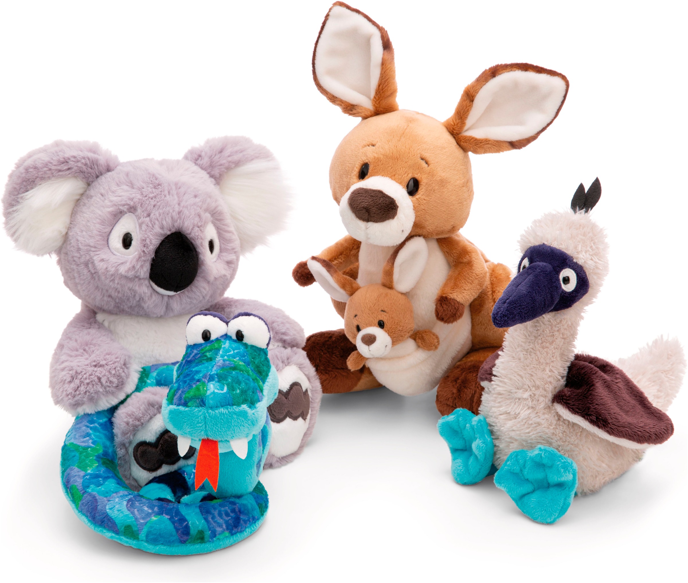 Nici Kuscheltier »Wild Friends GREEN, Koala Barry 25 cm schlenkernd«