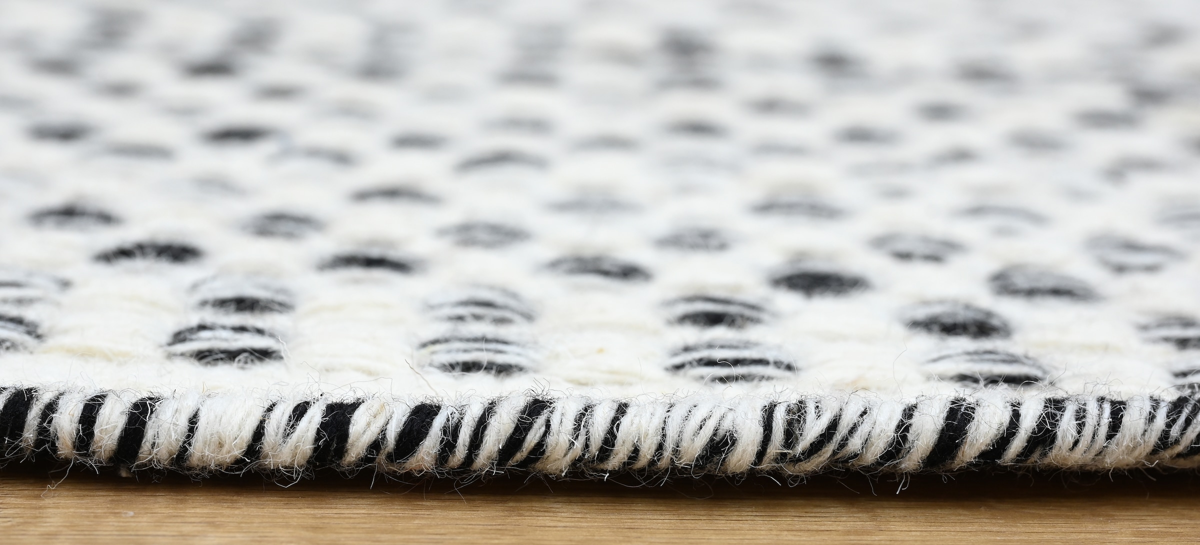 Myflair Möbel & Accessoires Wollteppich »Wooly Nature« rund 10 mm Höhe Handwebteppich, reine Wolle, Scandi Design, handgewebt, Wohnzimmer