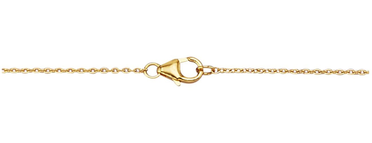 Firetti Collierkettchen »Schmuck Geschenk Gold 375 Halsschmuck Halskette Ankerkette«