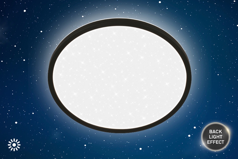 Briloner Leuchten LED Panel »SLIM« LED-Board 1 Stk. 29,3x4 cm, Wohnzimmer, Schlafzimmer, Flur, Büro