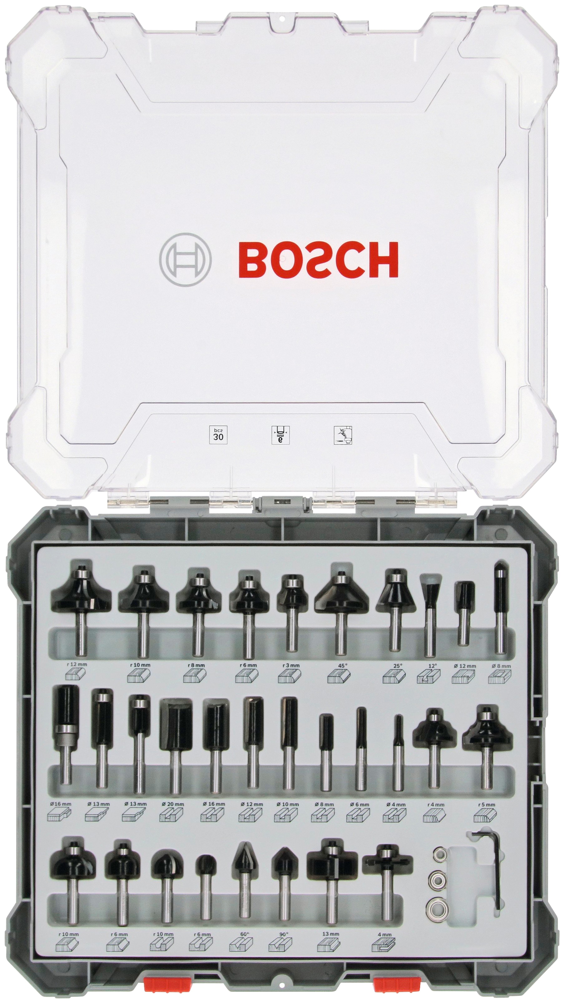 XXL mit | Fräser-Set, Garantie Professional kaufen 3 online 6-mm-Schaft 30-teilig, Bosch Jahren