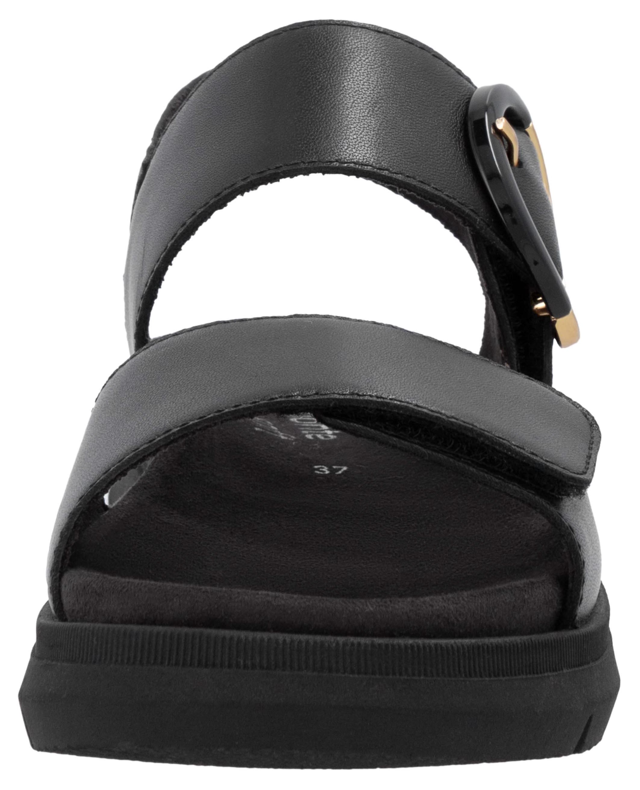 Remonte Riemchensandale, Sandale, Bequemschuh, Sommerschuh mit praktischen Klettverschlüssen