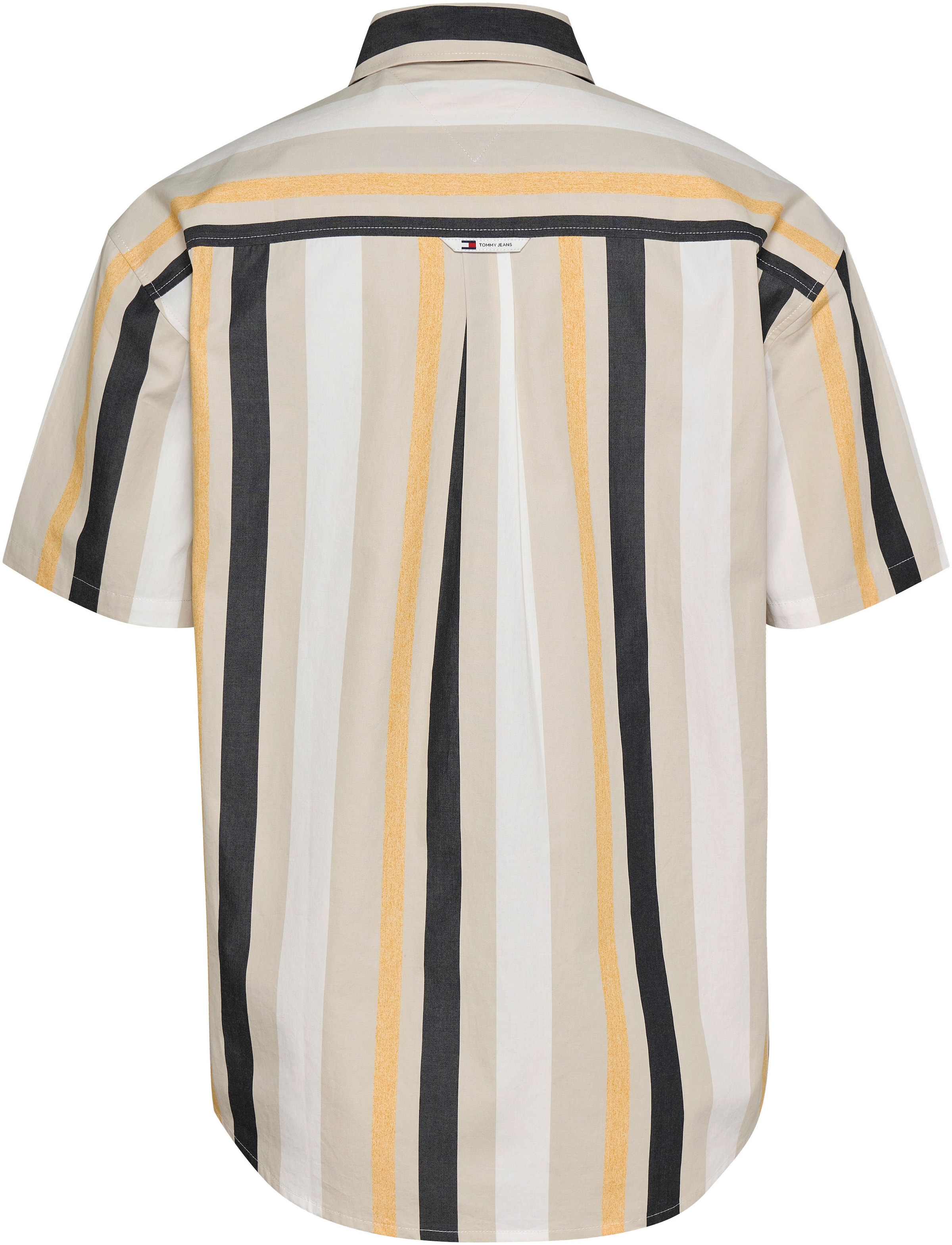 Tommy Jeans Kurzarmhemd »TJM RLX STRIPES SHIRT«, mit mehrfarbigen Streifen