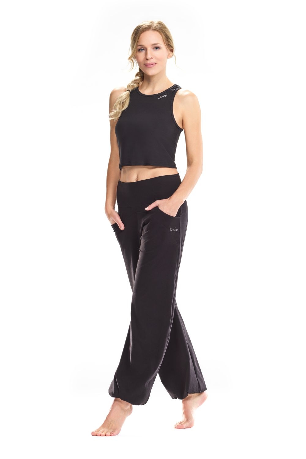 Winshape Sporthose »Functional Light and Comfort Wide Leg Pants CUL102LC«, mit Gummizug