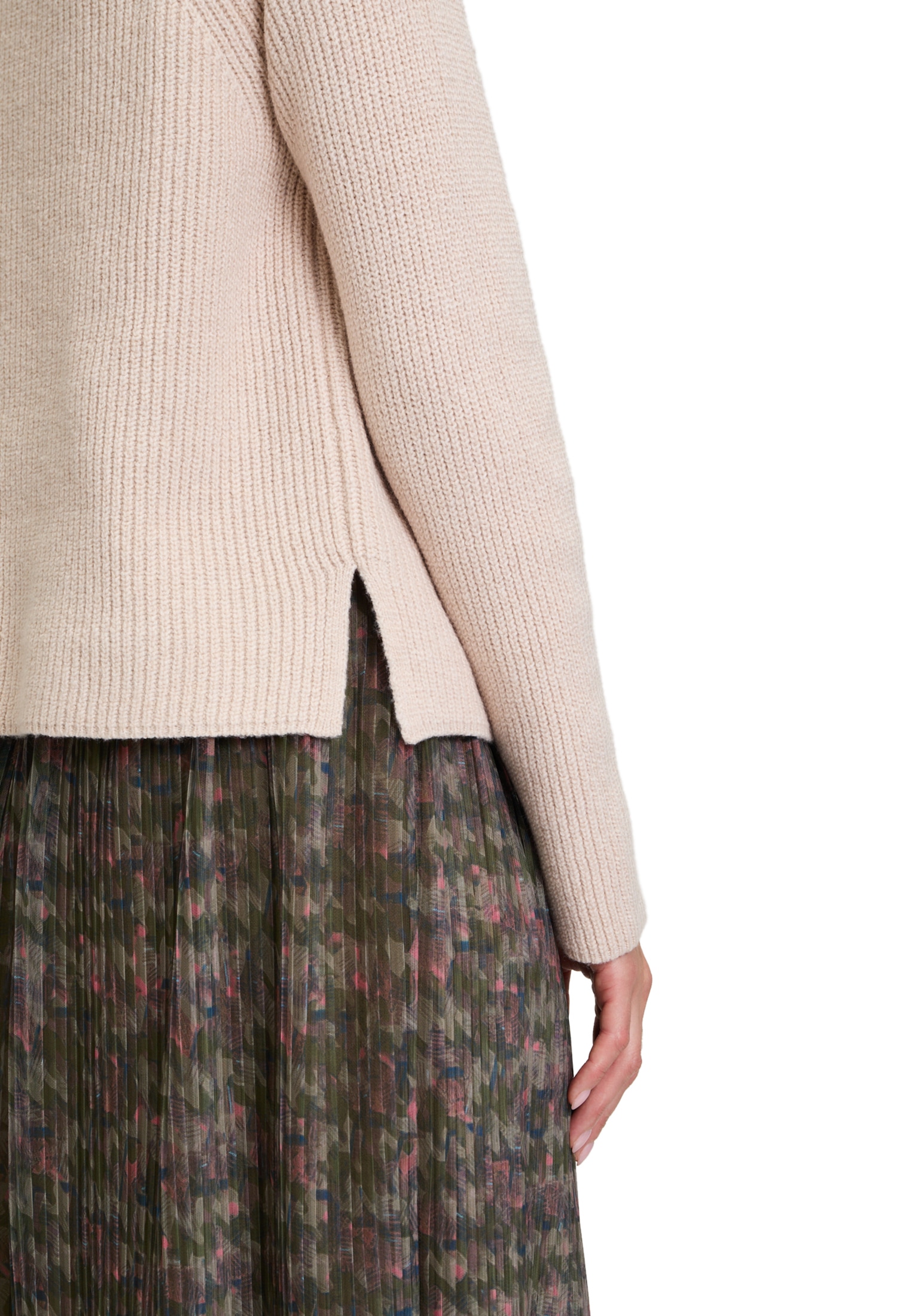 Cartoon Strickpullover »Strickpullover mit Rundhalsausschnitt«