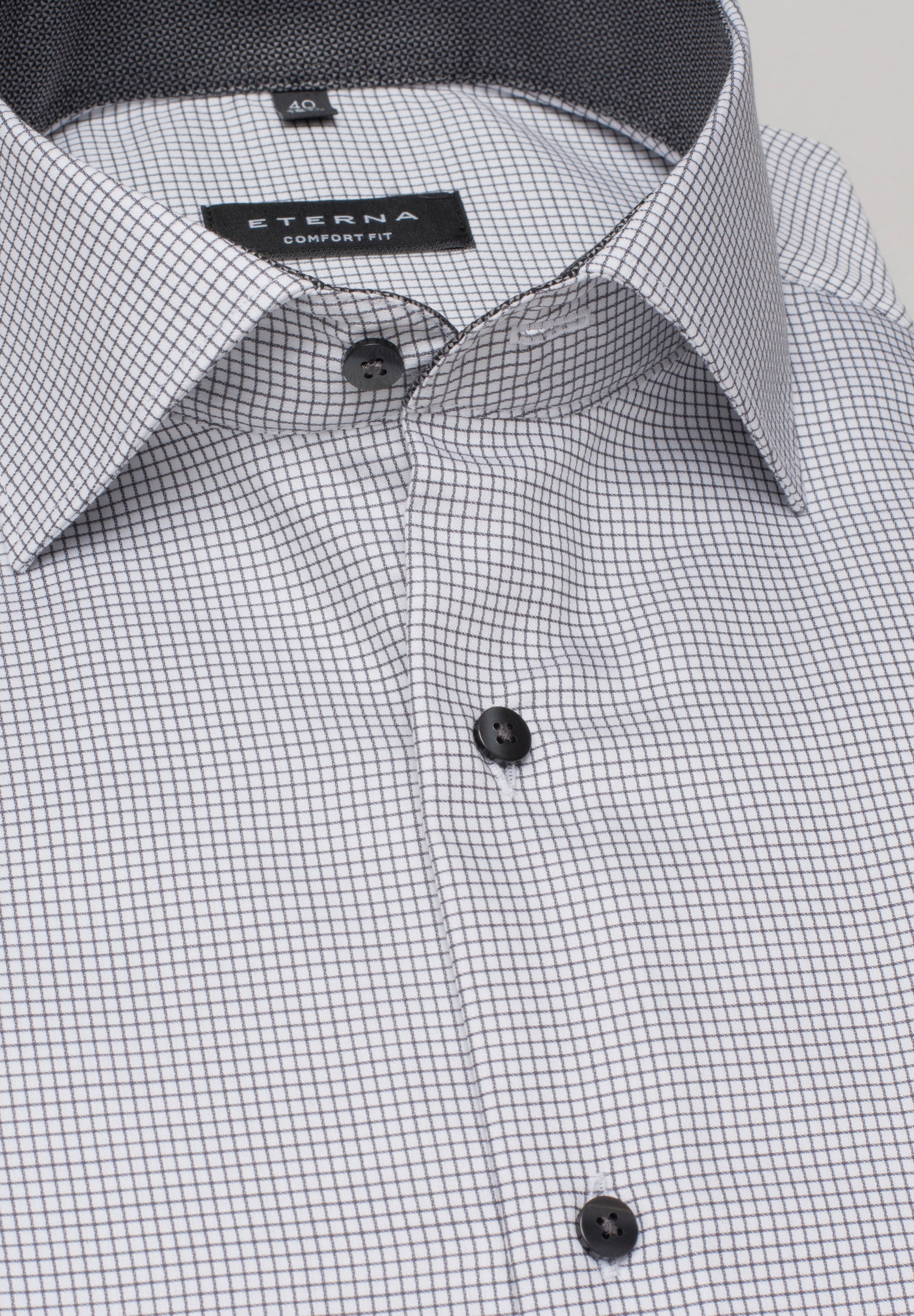 Eterna Langarmhemd »COMFORT FIT«, NON IRON (bügelfrei)