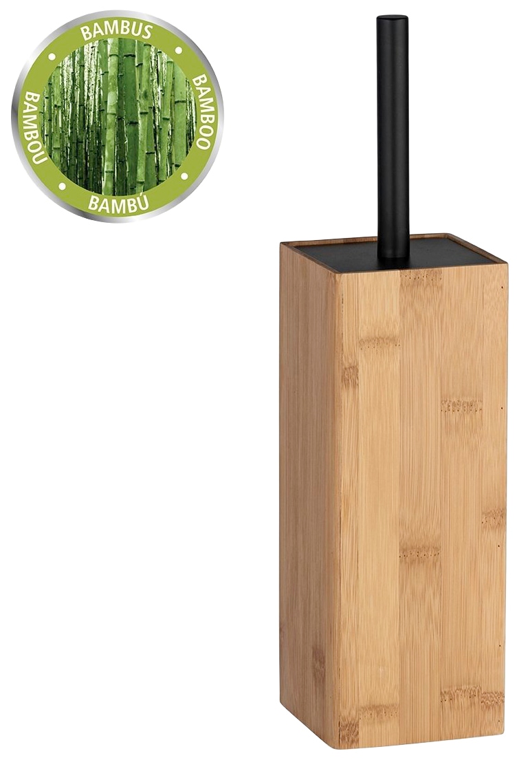 WENKO WC-Garnitur Bambus-Polyester-Metall, online St., aus XXL | Jahren 1 Bambus 3 kaufen »Padua«, Garantie mit