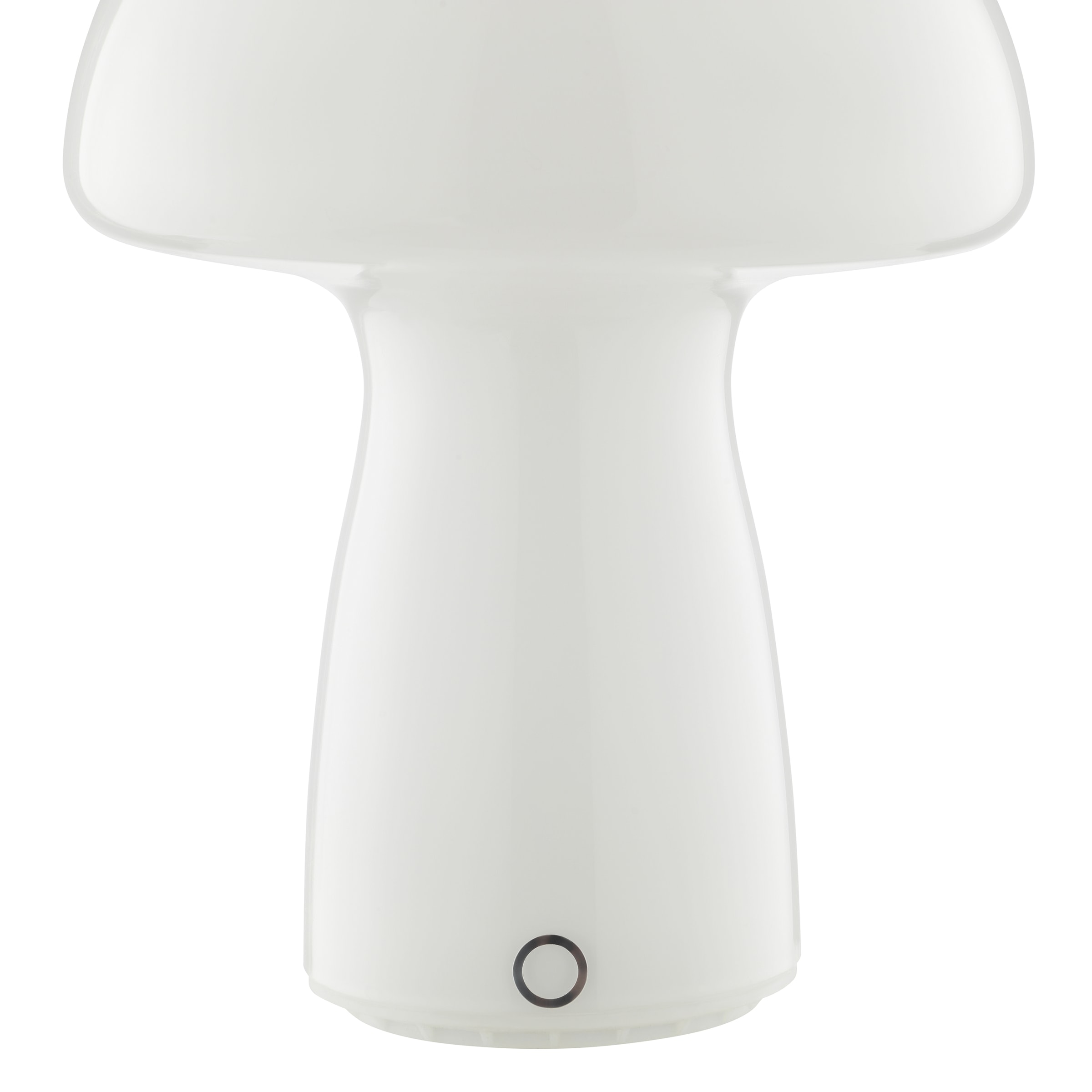 Brilliant LED Tischleuchte »Erik« LED-Modul 1 Stk. Warmweiß Pilzleuchte aus Glas mit Akku, 250 lm, 2700 K, H 22 cm, dimmbar