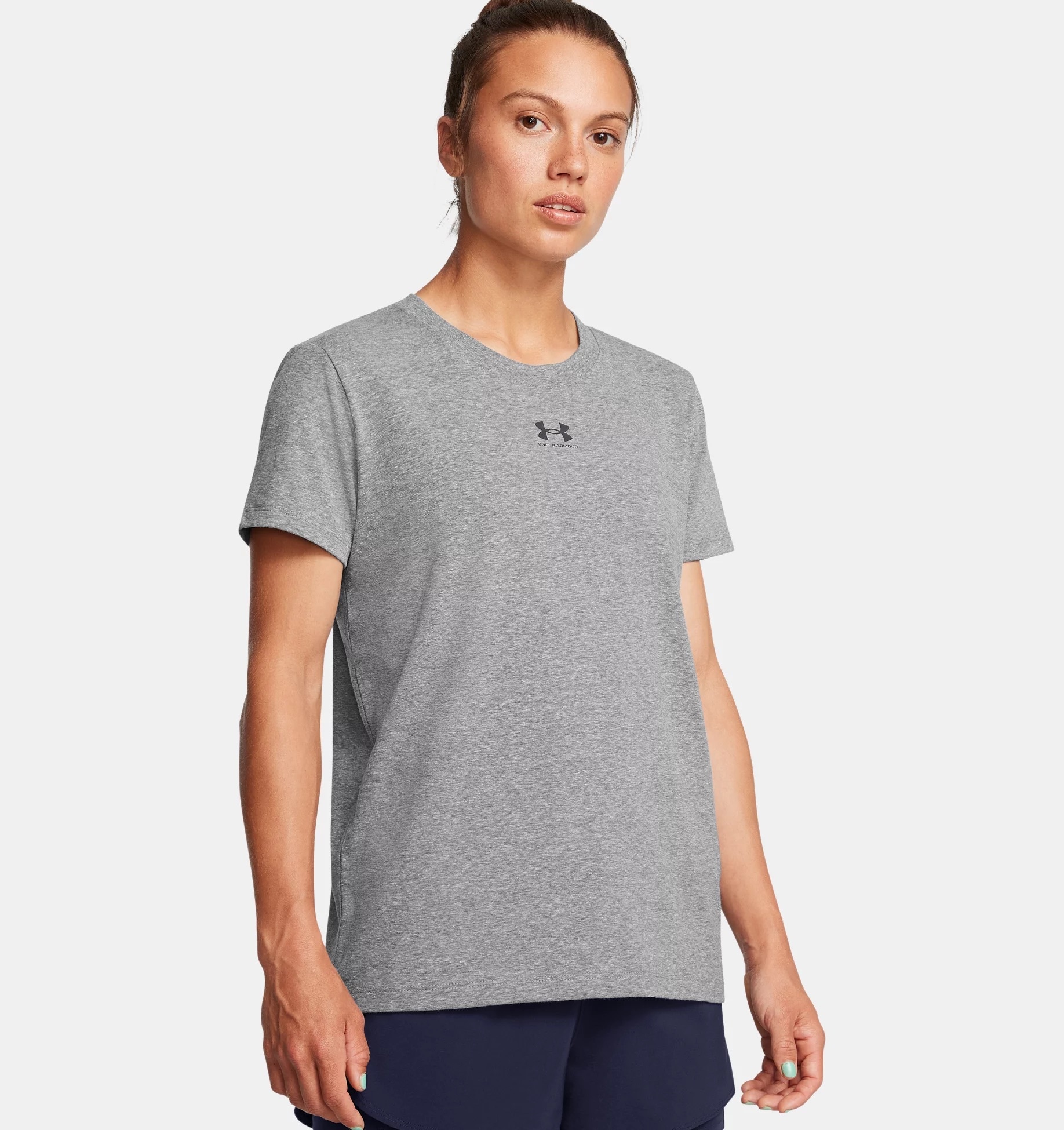 Under Armour® T-Shirt »UA RIVAL CORE SS« für Sportmode und aktive Freizeit, mit flexiblem Elasthan-Anteil