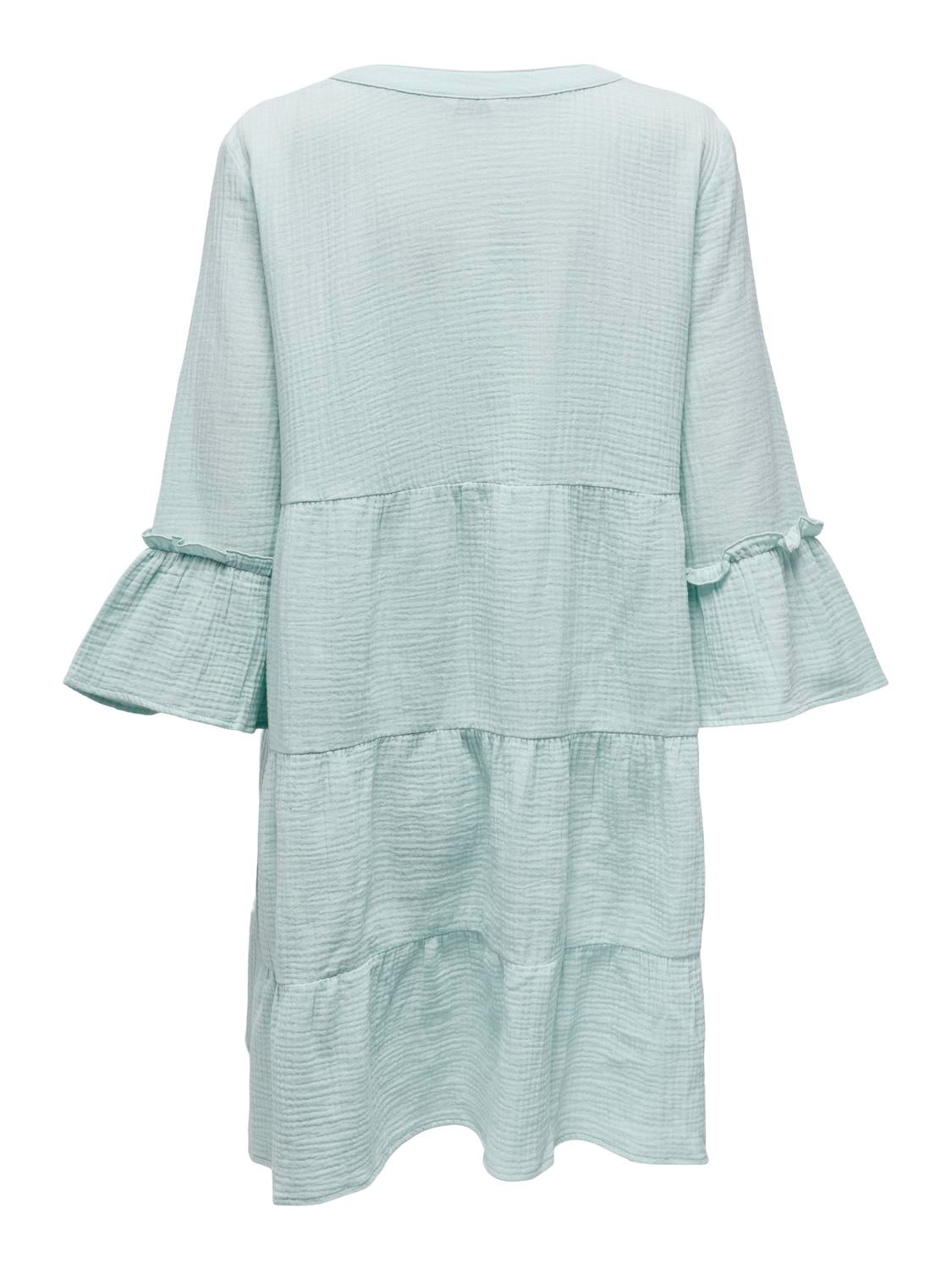 ONLY Tunikakleid »ONLTHYRA PEPLON DRESS NOOS WVN«, Sommerkleid