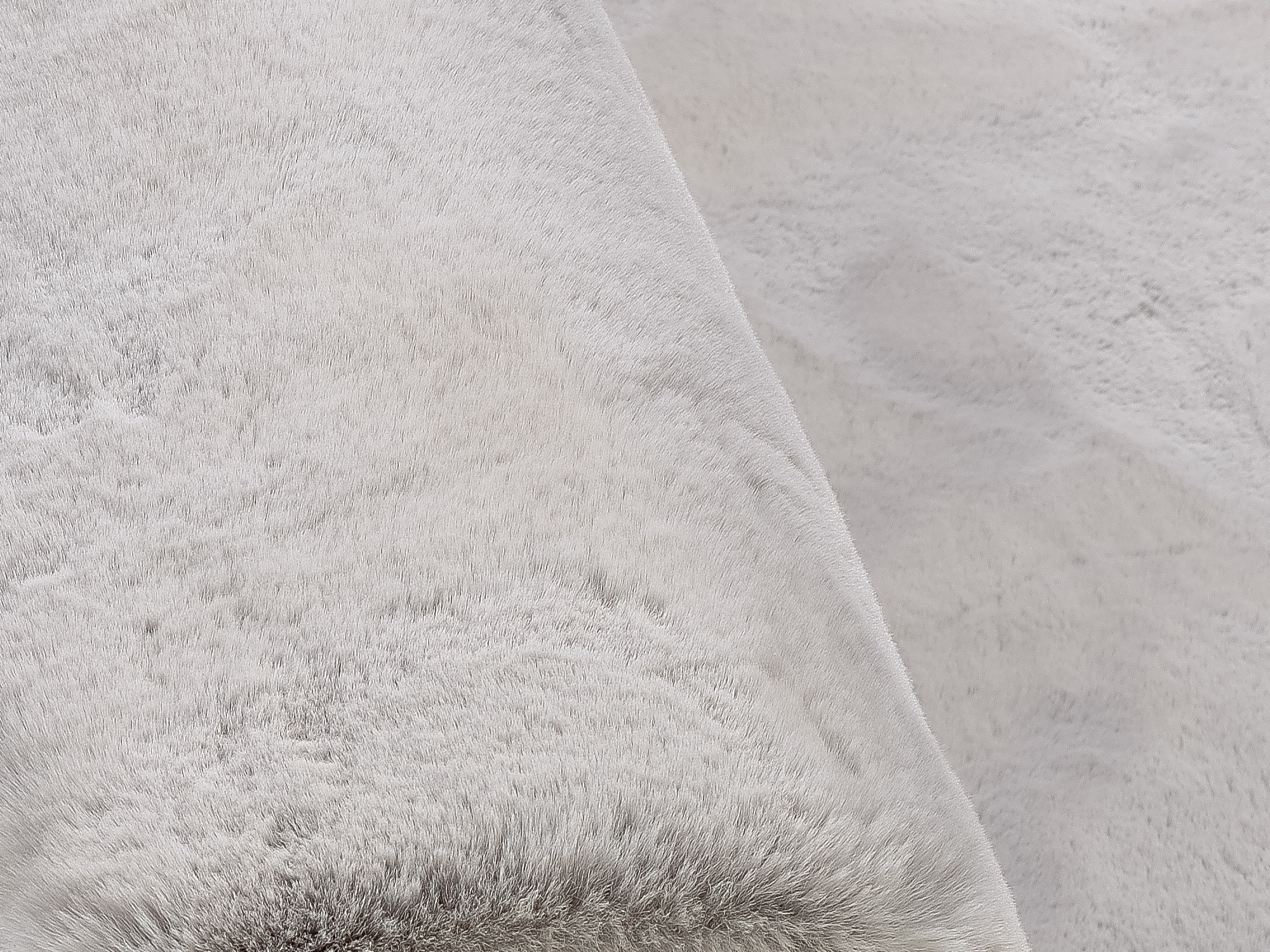 OCI DIE TEPPICHMARKE Teppich »ALISSA«, rechteckig, 38 mm Höhe, Kuschelig weicher Flor, Kaninchen Fell Haptik, getuftet