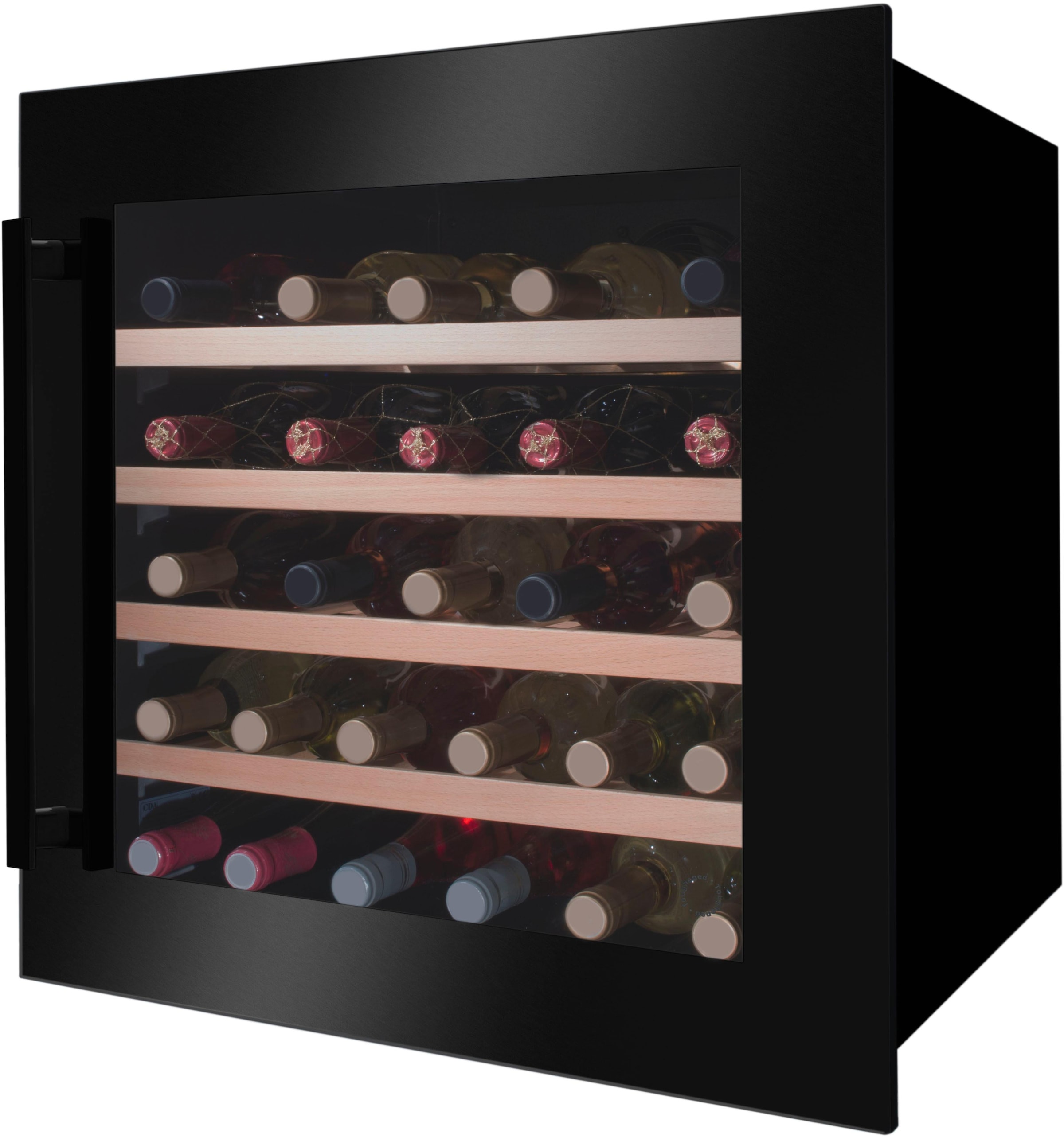 Amica Einbauweinkühlschrank "WK 341 210 S" für 40 Stk. Standardflaschen á 075l LED-Beleuchtung