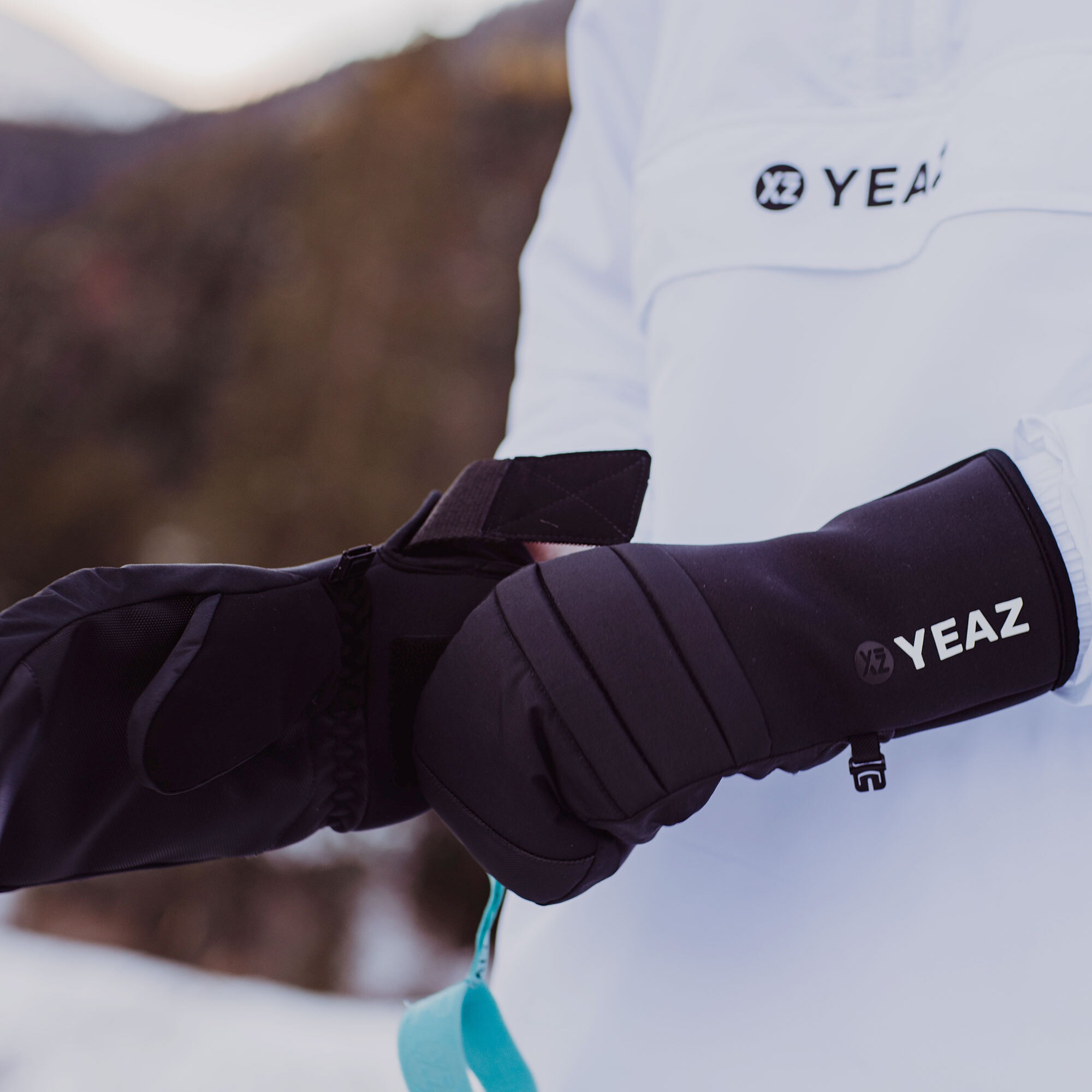 YEAZ Skihandschuhe »Fausthandschuhe POW«
