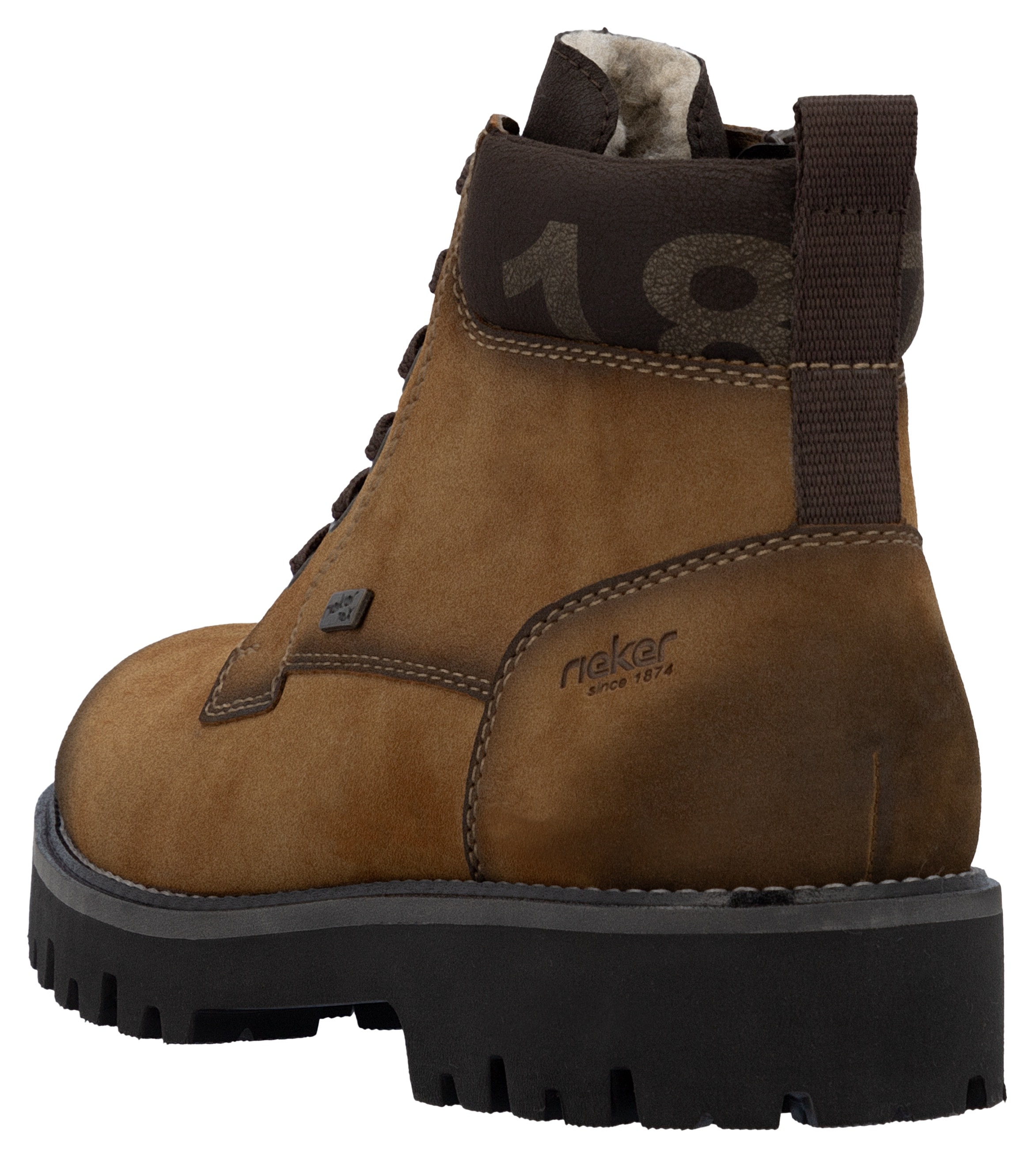 Rieker Winterstiefelette  , Winterboots, Outdoorstiefelette mit TEX und Innenreißverschluss