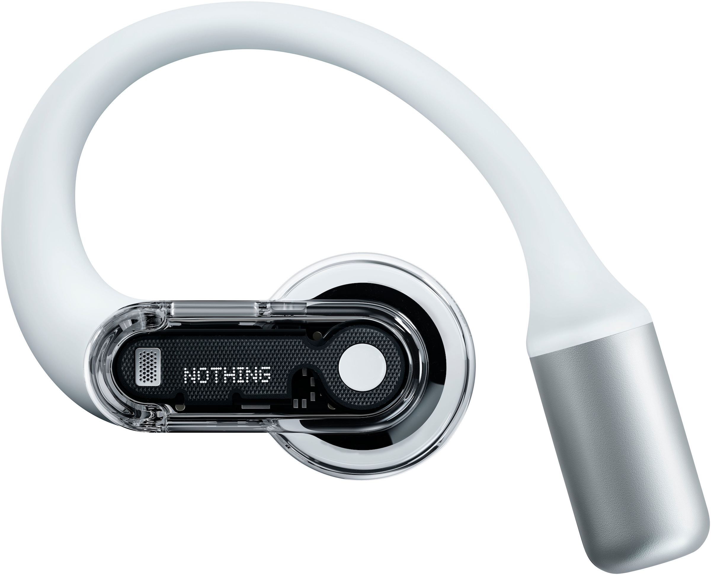 NOTHING Open-Ear-Kopfhörer »Ear (Open)« A2DP Bluetooth | AVCTP Bluetooth | AVDTP Bluetooth | AVRCP Bluetooth | Bluetooth | HFP | RFCOMM | SPP LED Ladestandsanzeige | integrierte Steuerung für Anrufe und Musik