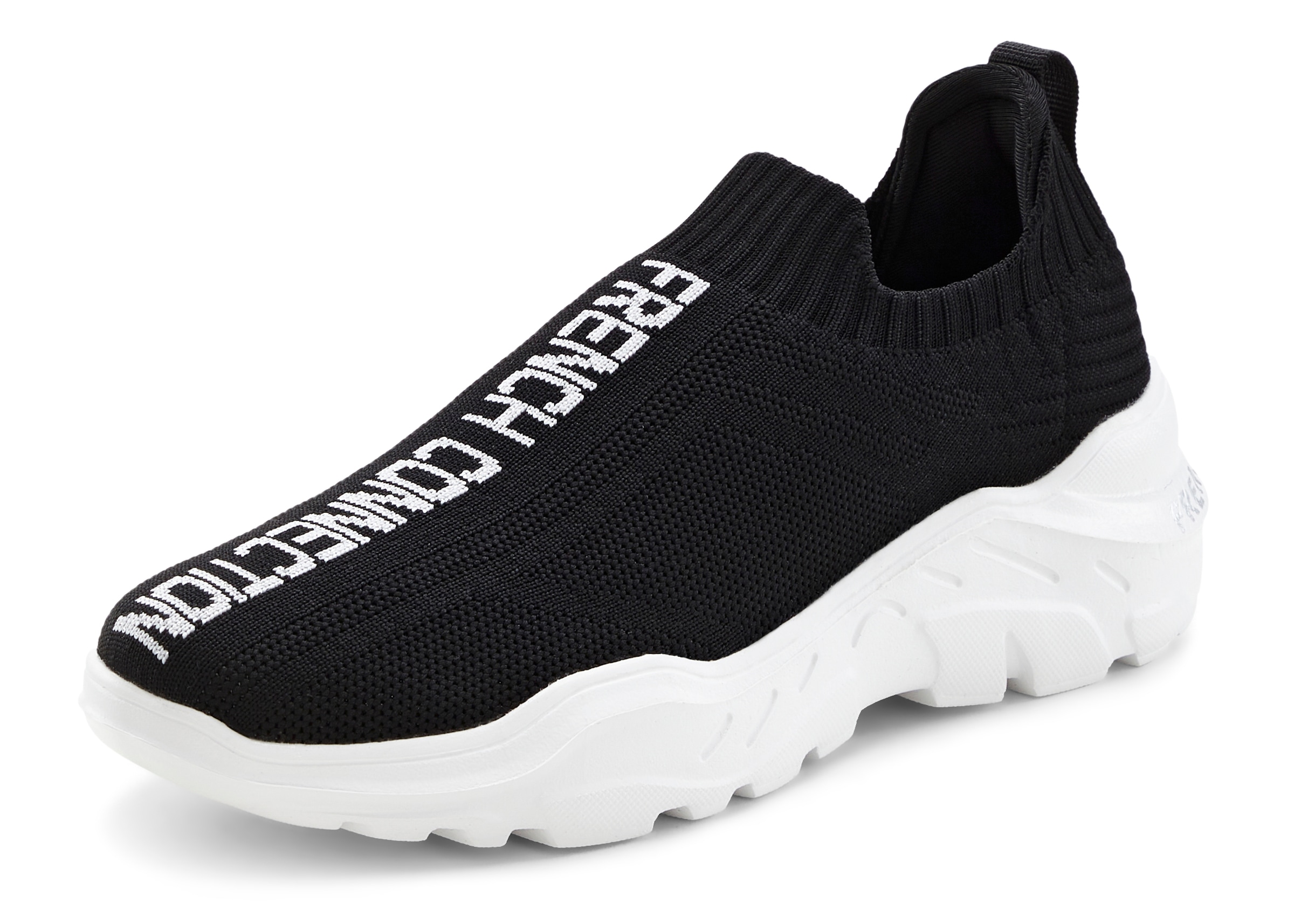 French Connection Sneaker »Slipper, Halbschuh, Freizeitschuh, Slip-On-Sneaker,«  zum Reinschlüpfen VEGAN
