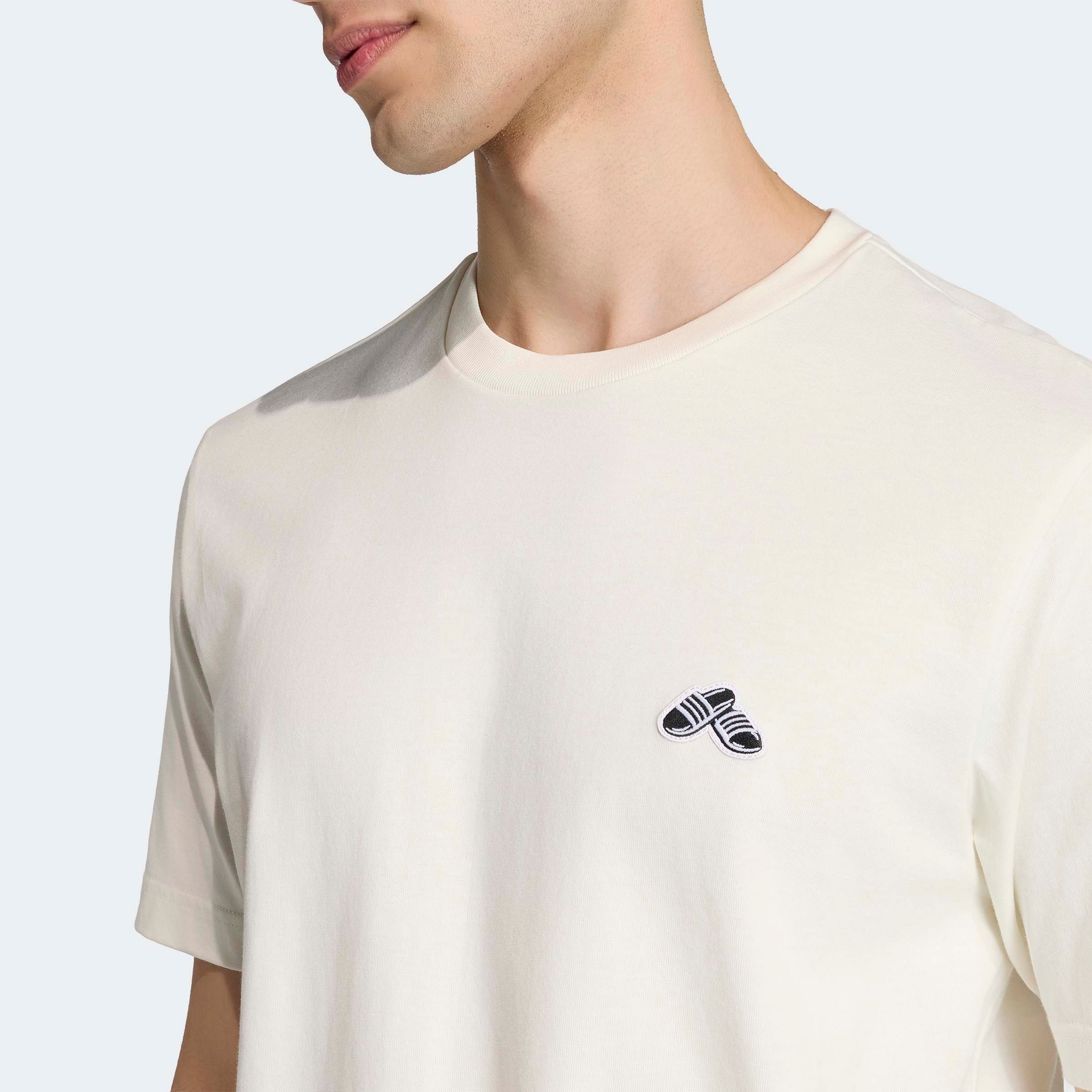 adidas Sportswear T-Shirt »M S SLIDE SP PT« für Erwachsene, mit Rundhalsausschnitt, ohne Verschluss, aus Baumwolle