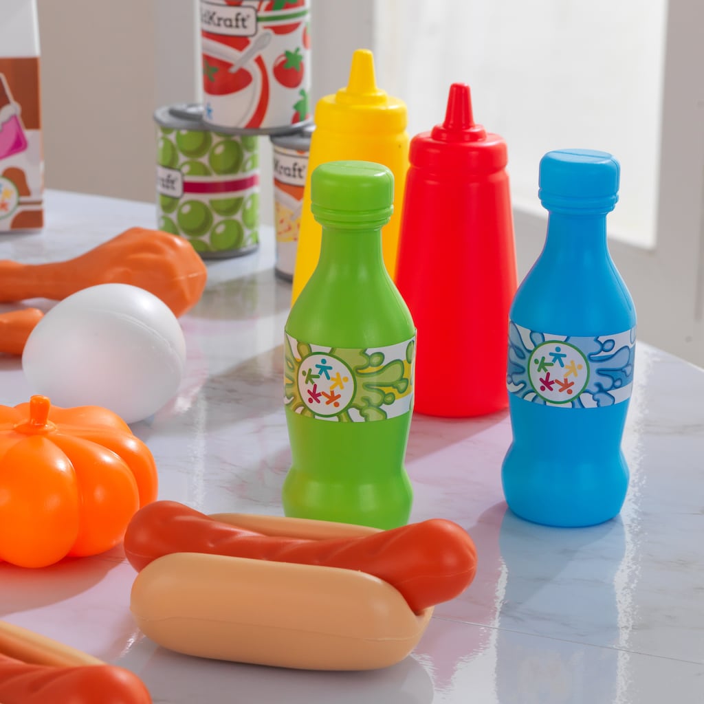 KidKraft® Spiellebensmittel »Set aus Kunststoff«, (115 tlg.)