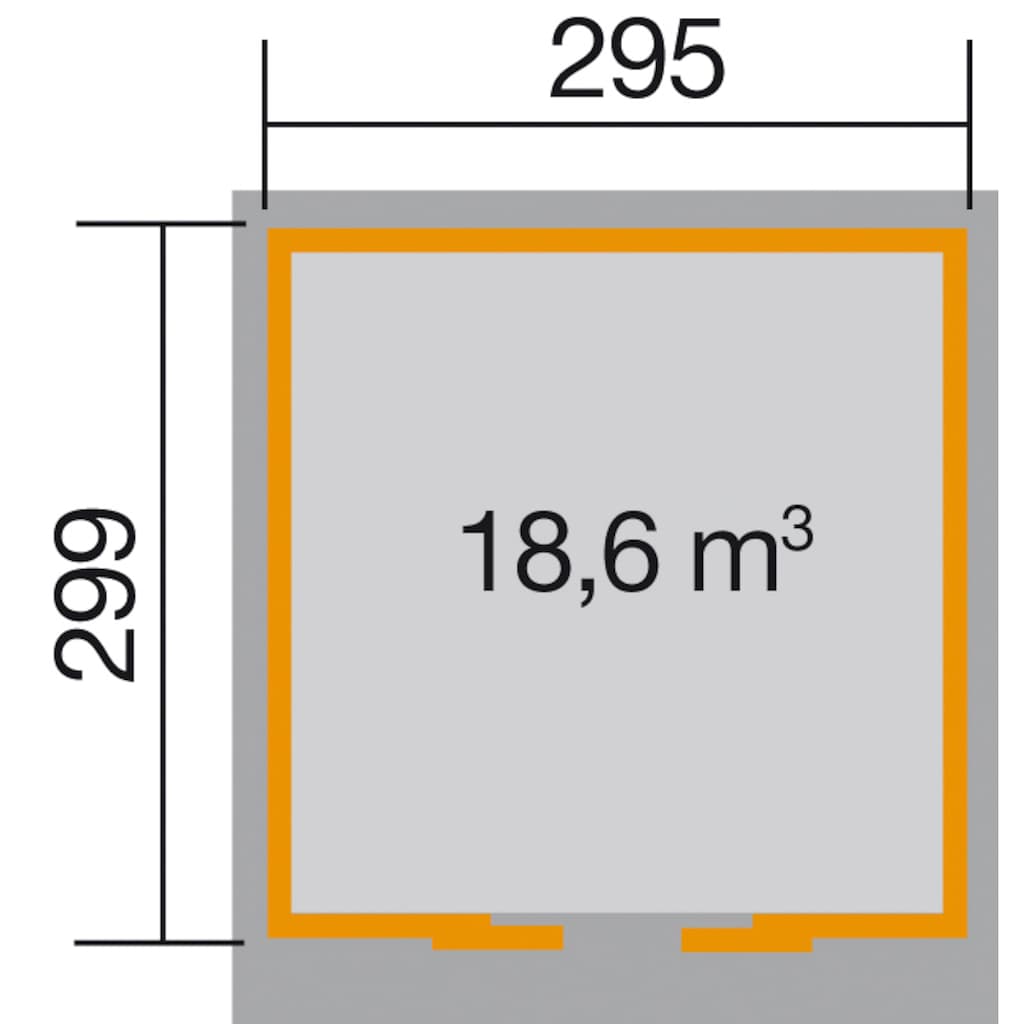 weka Gartenhaus »225 Gr.2«