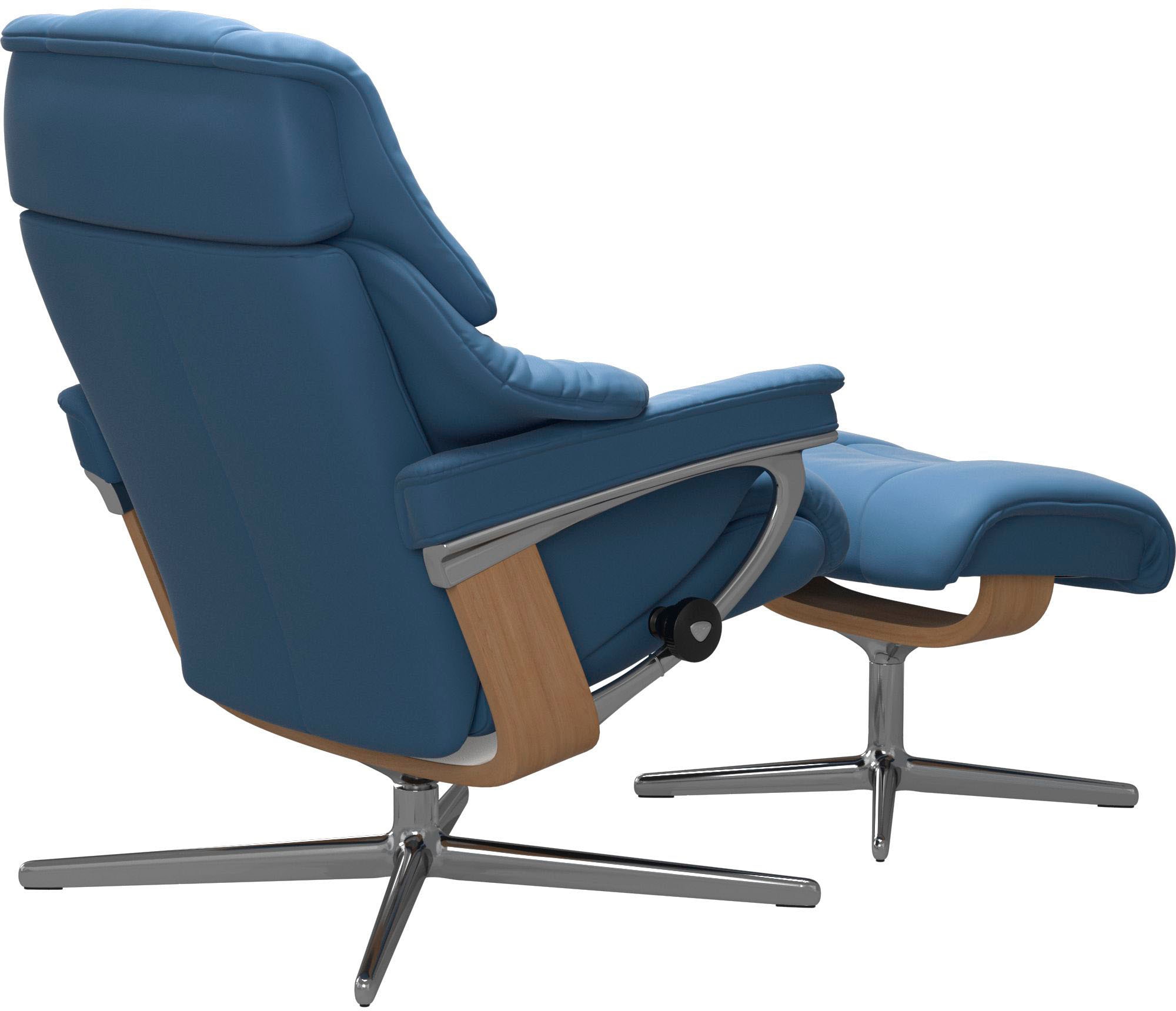 Stressless® Relaxsessel »Reno« mit Cross Base, Größe S, M & L, Holzakzent Eiche