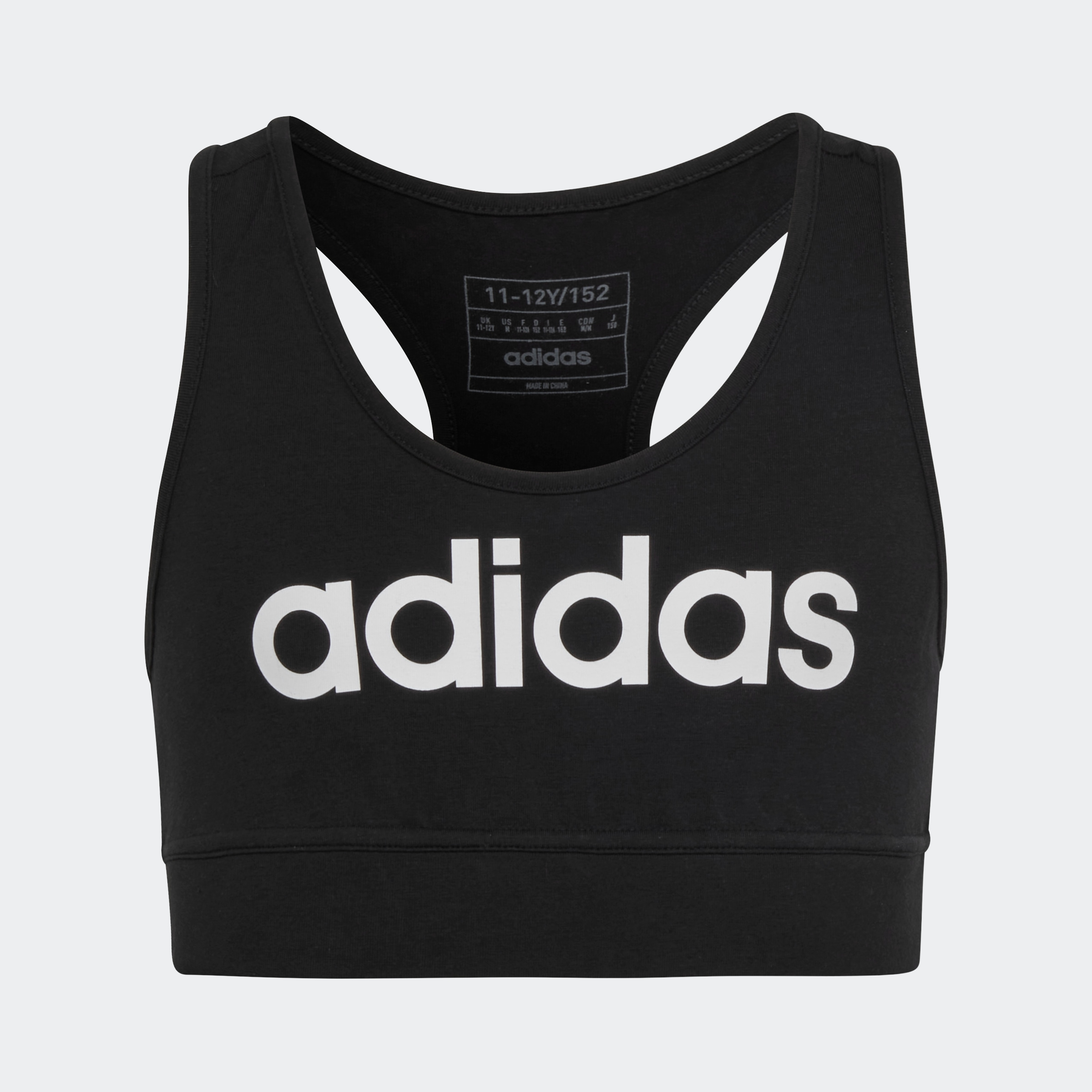 Sport-BH »ESSENTIALS LINEAR LOGO COTTON BUSTIER«