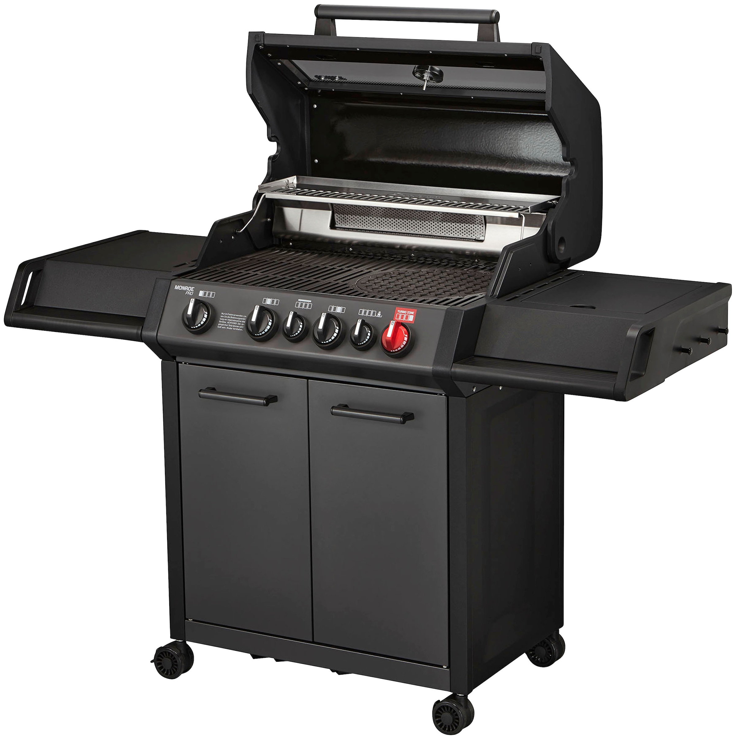 Enders® Gasgrill »Monroe Pro 4 SIK Turbo Shadow«, BxH: 153,5x118,5 cm