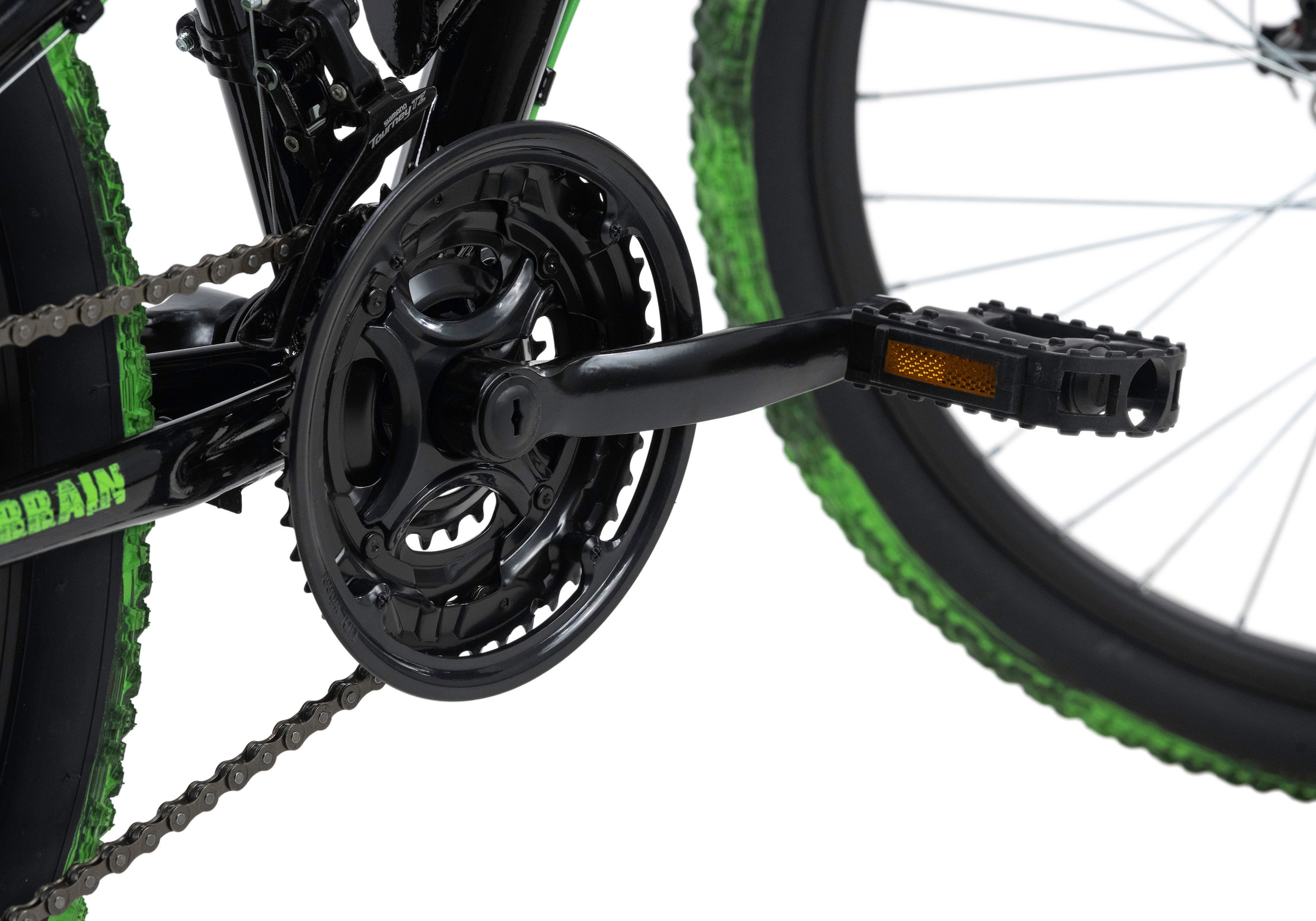 KS Cycling Mountainbike »Crusher«, 21 Gang, Shimano, Tourney Schaltwerk, Kettenschaltung, für Herren, Kettenschaltung