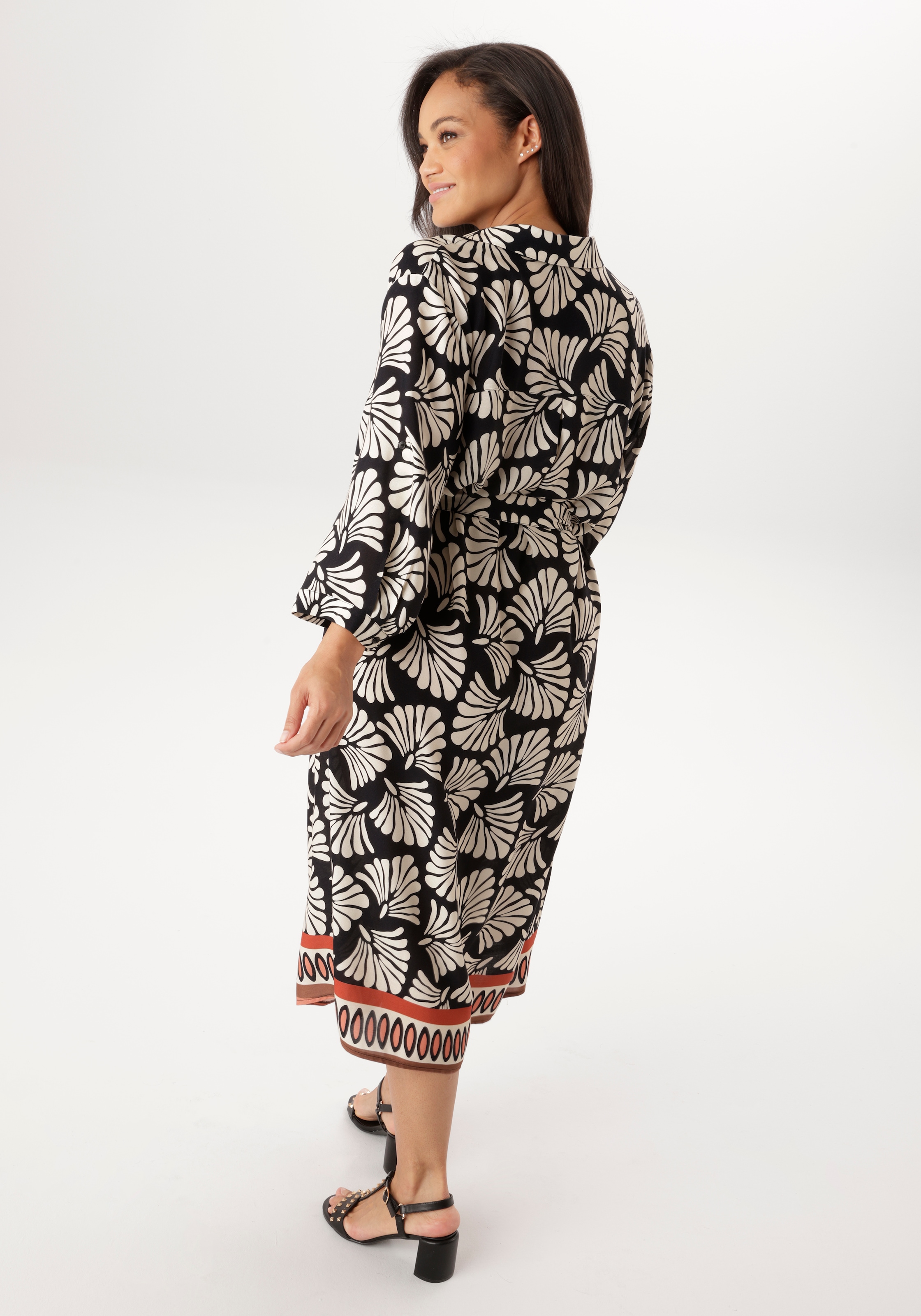 Aniston PLUS Blusenkleid mit Gürtel - NEUE KOLLEKTION