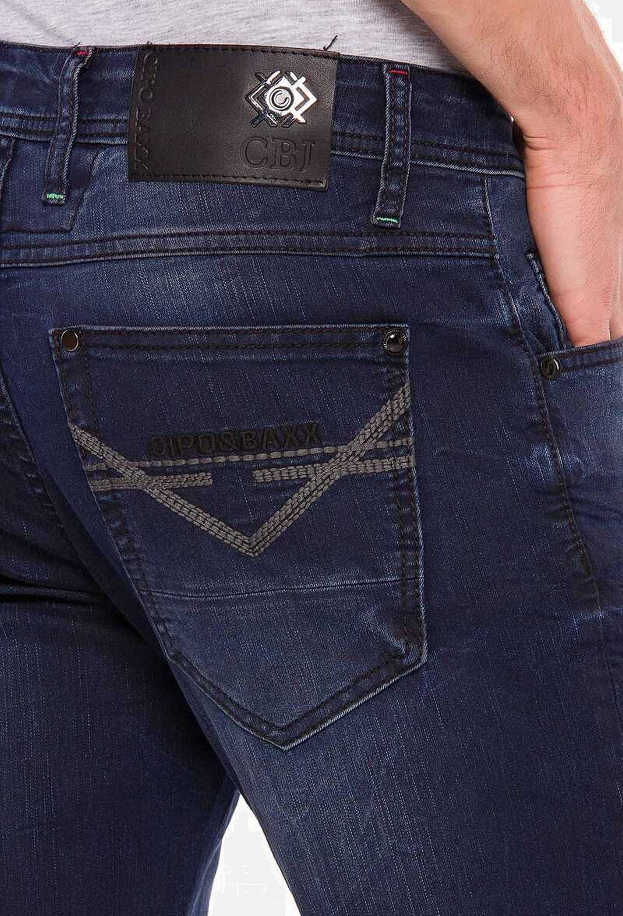 Cipo & Baxx Slim-fit-Jeans »Cipo & Baxx Jeans« im Slim-Fit Schnitt, CD540