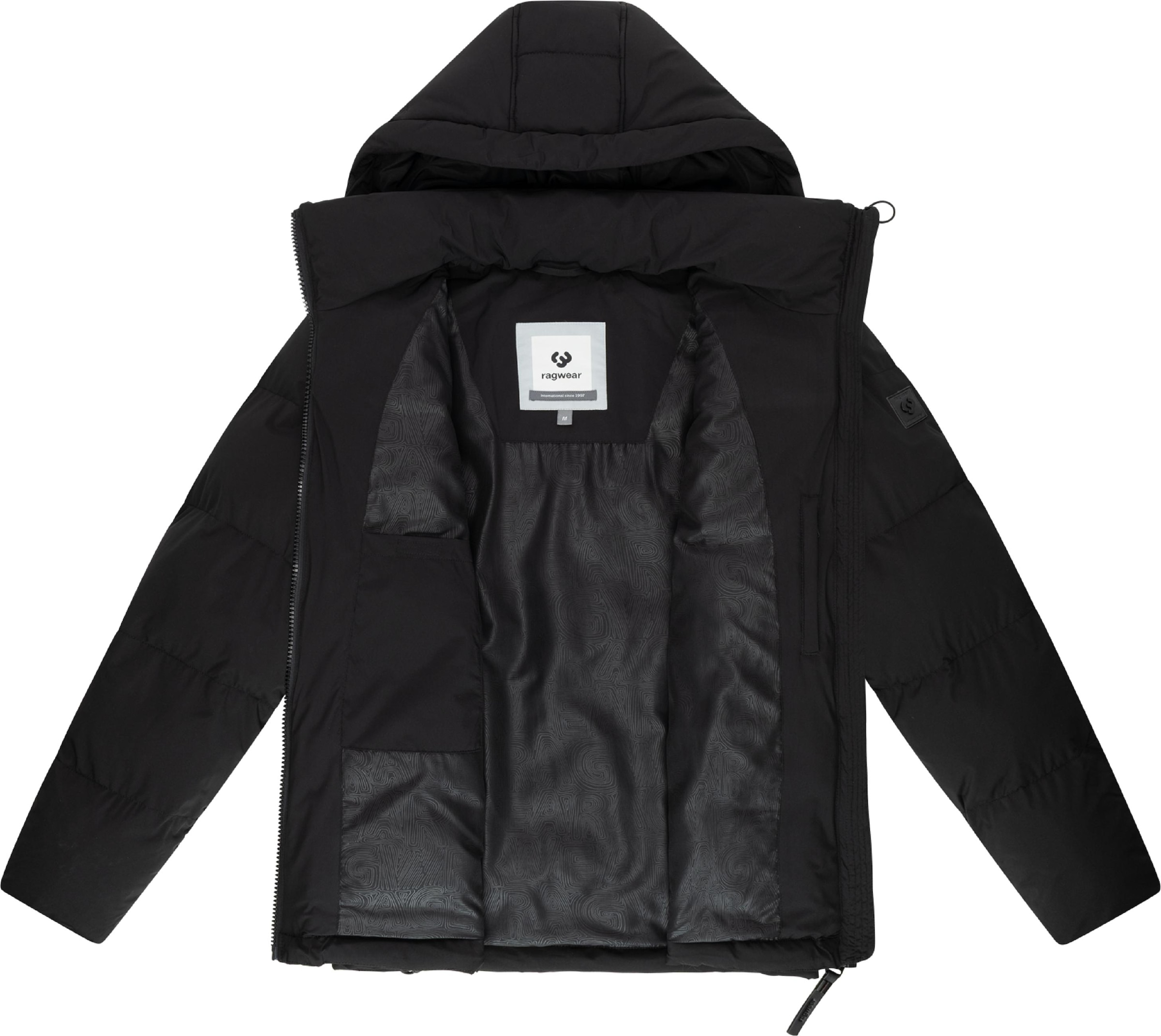 Ragwear Steppjacke »Steppjacke Walinor YOUMODO« mit Kapuze Gesteppte Winterjacke mit verstellbarer Kapuze