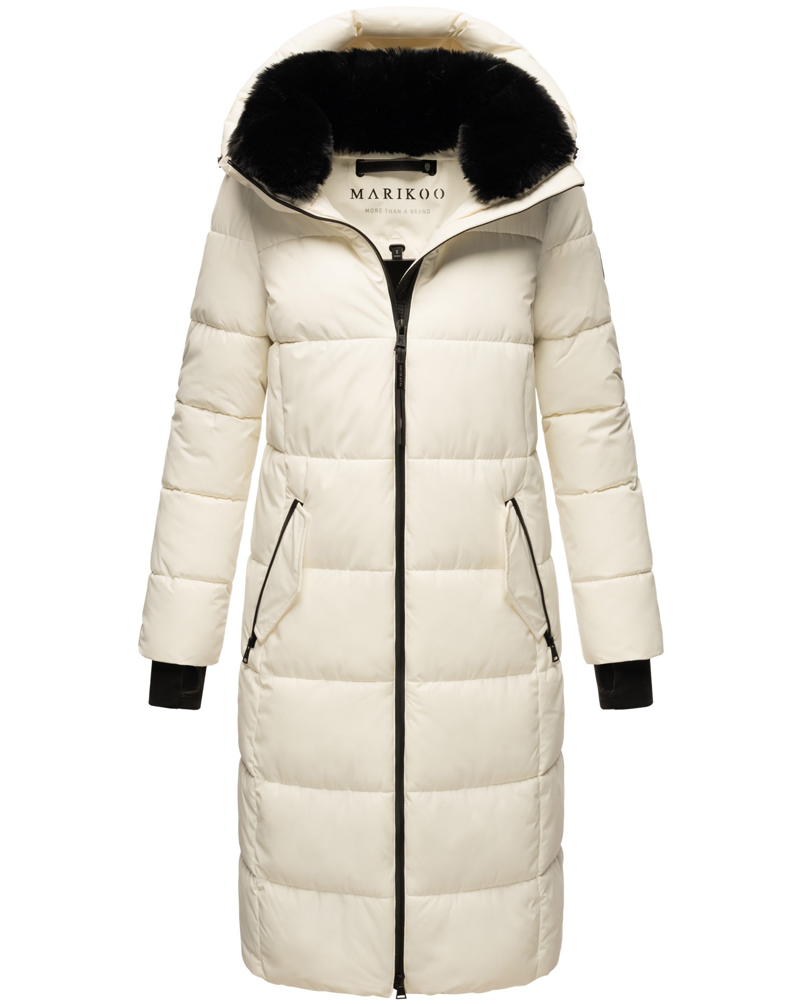 Marikoo Steppjacke »Marikoo Zuraraa lange Damen Winter Steppjacke B989«