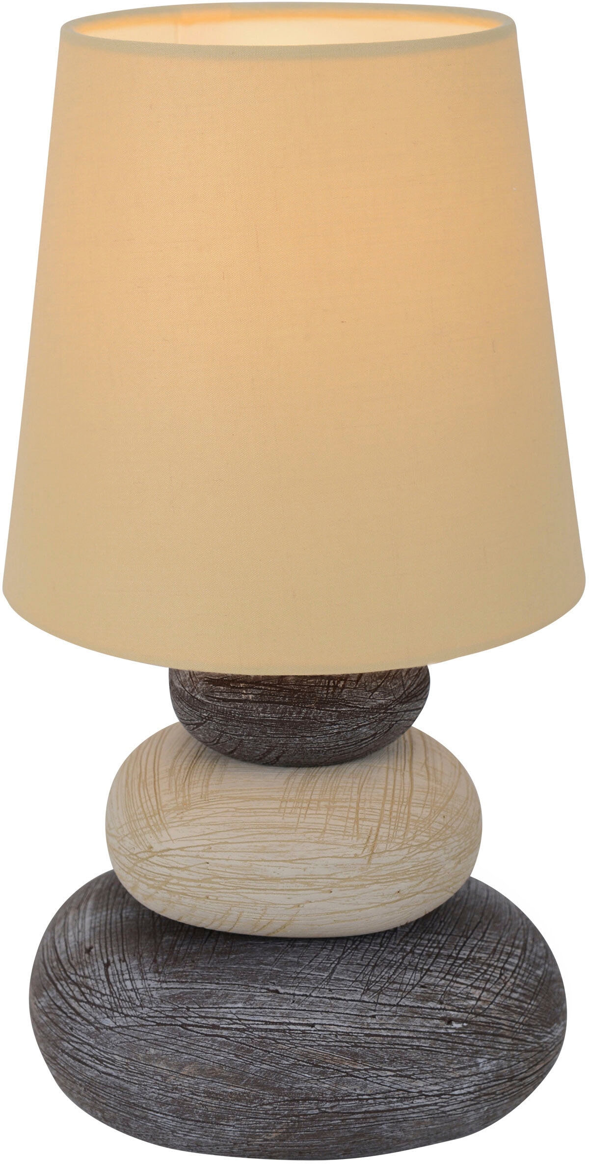 näve LED Tischleuchte »Stoney« E14 1 Stk. Zuleitung: ca. 130 cm