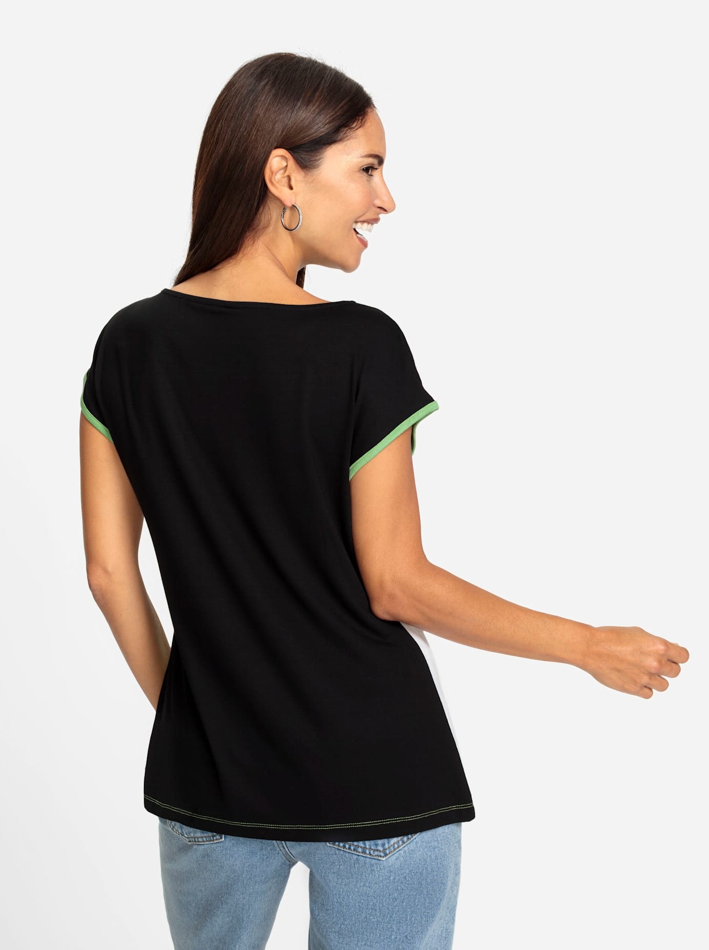 Inspirationen Kurzarmshirt »Patchshirt« 1 Stk.