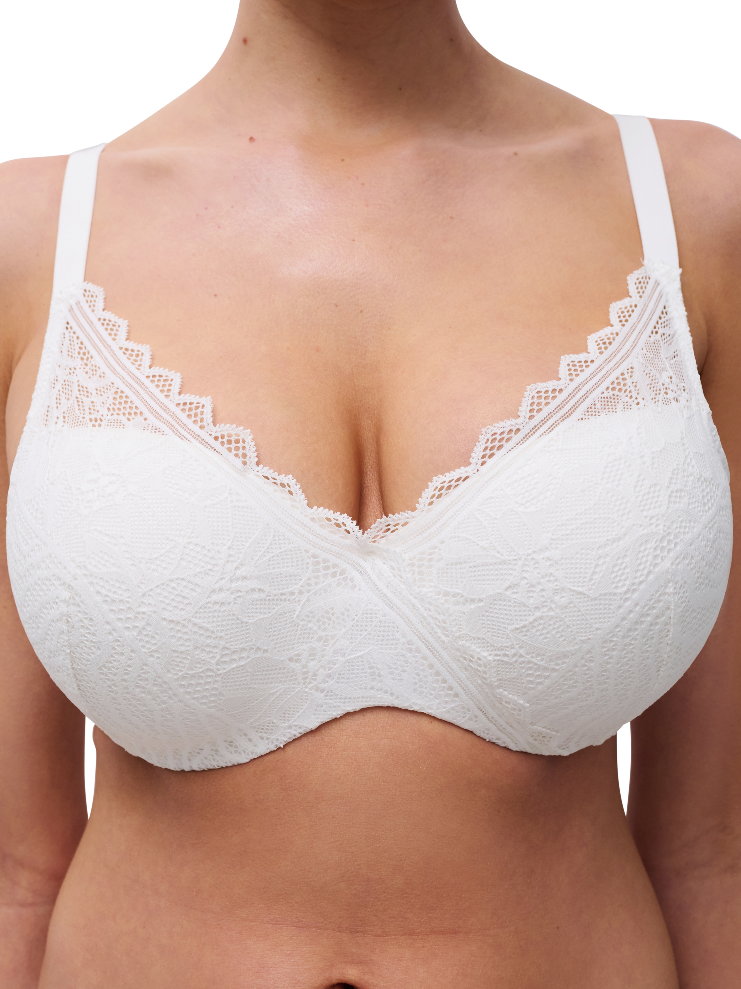 Chantelle T-Shirt-BH »FLORAL TOUCH« Spitze, blickdichtes Gewebe