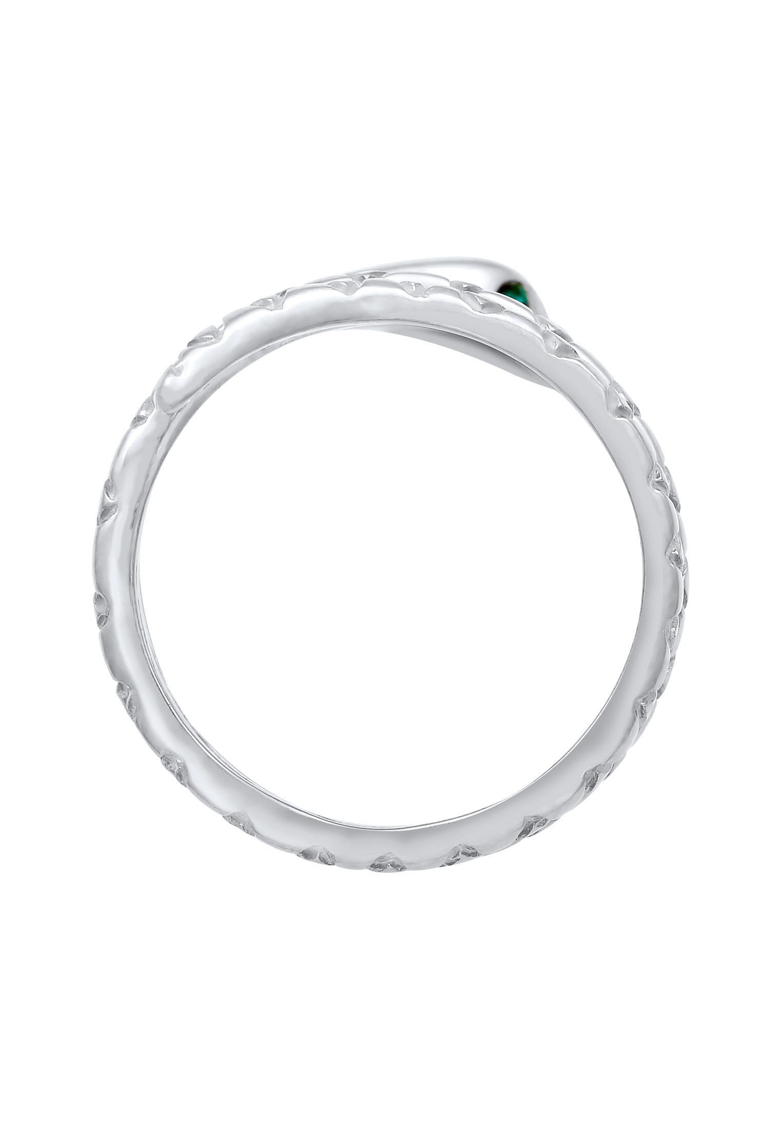 Elli Silberring »Ring Pinky Schlange Statement 925 Silber«