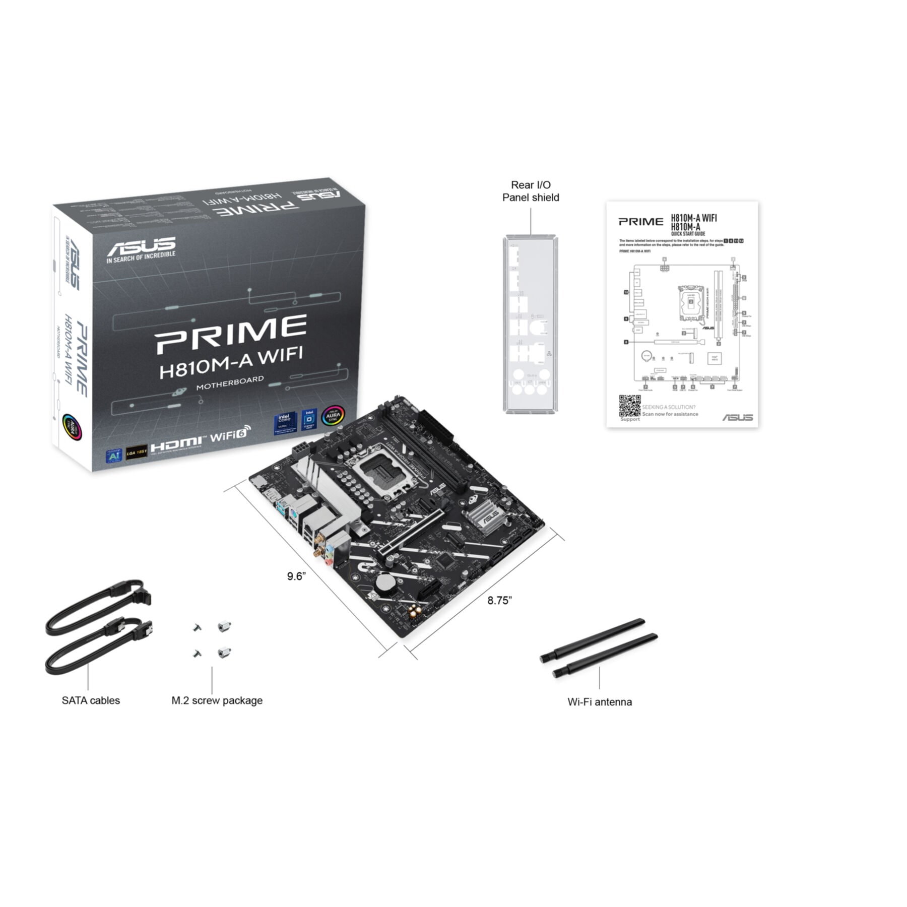 Asus Mainboard »PRIME H810M-A WIFI«