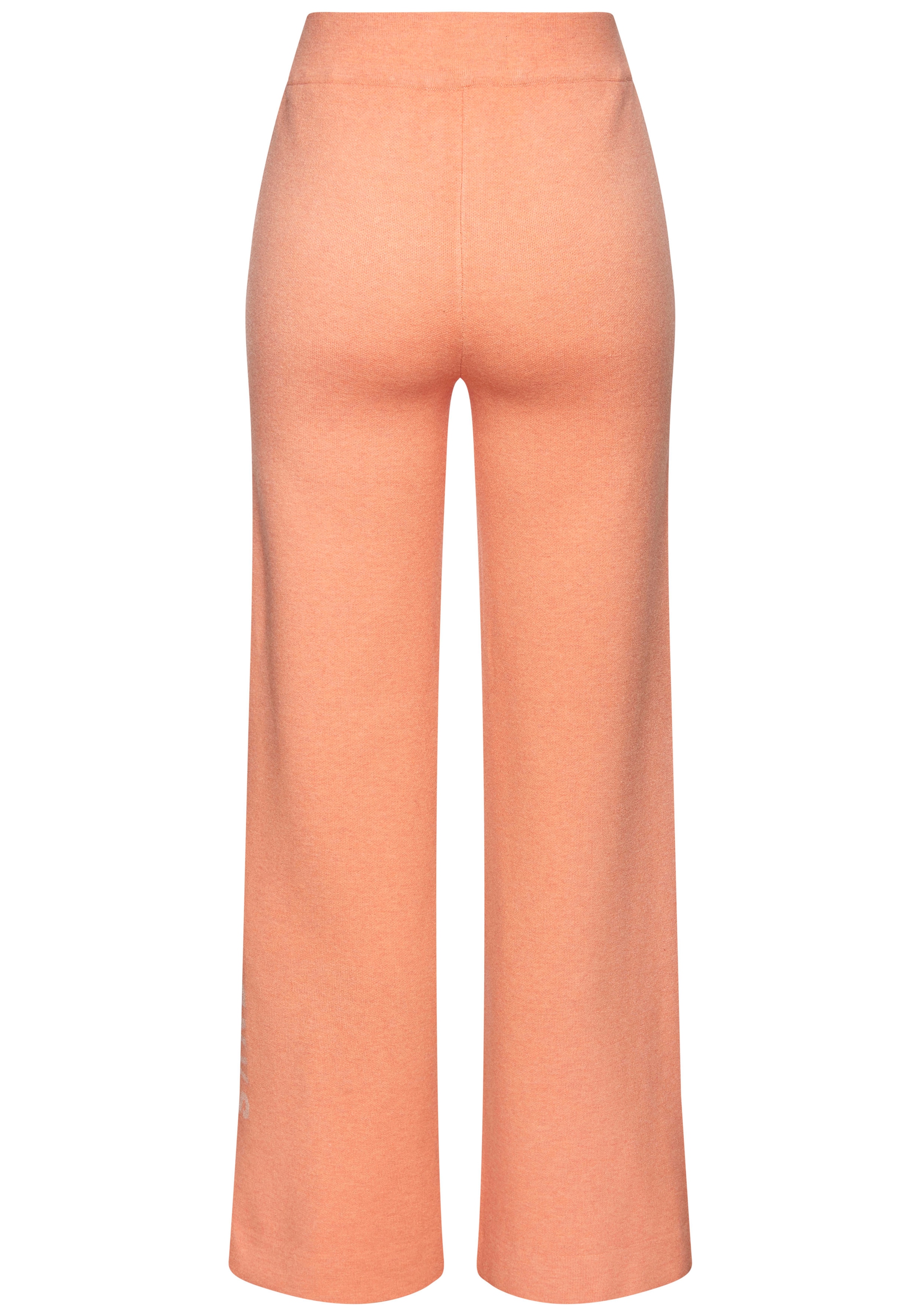Elbsand Strickhose, mit weitem Bein und eingestricktem Logo
