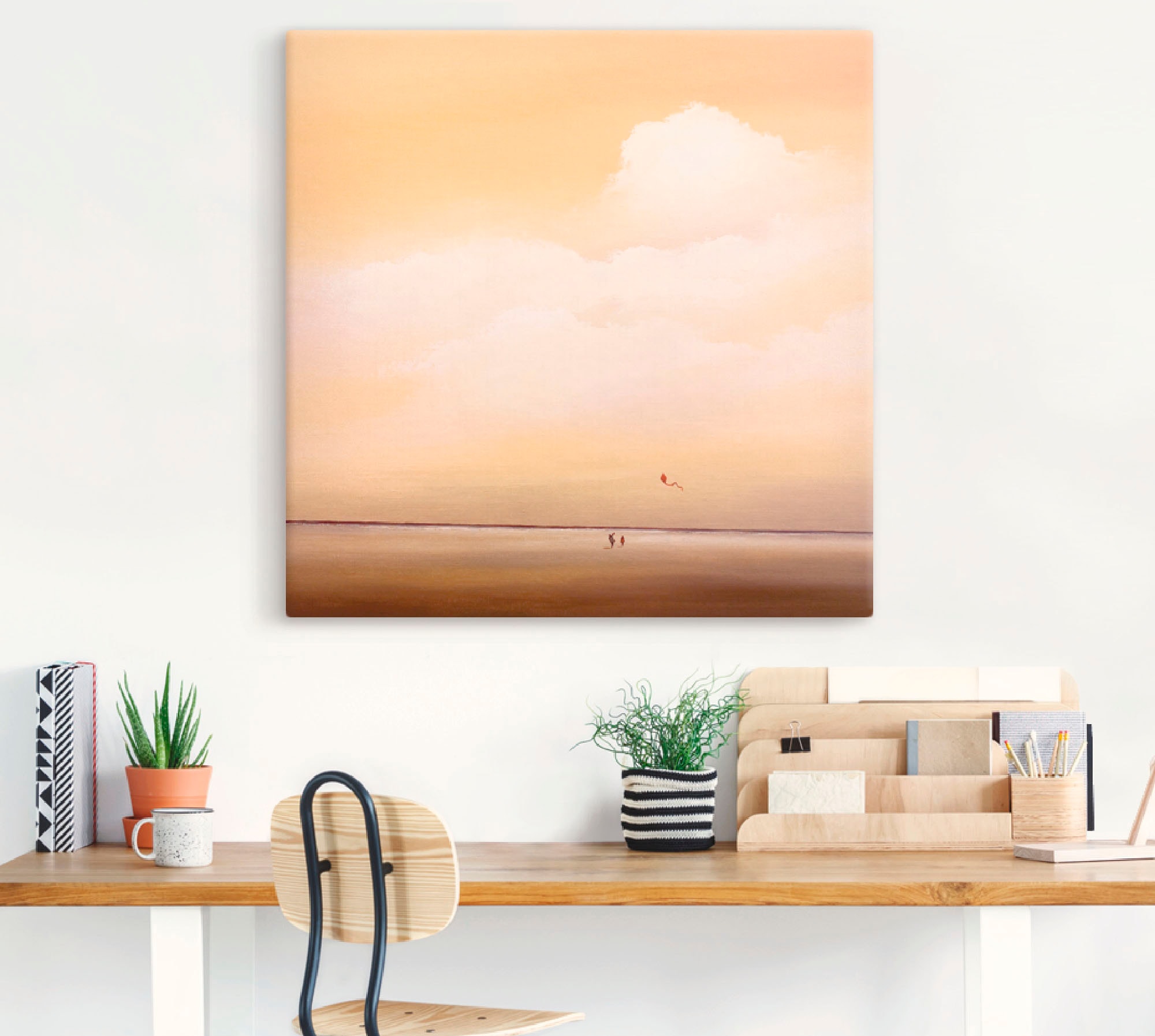 Artland Leinwandbild »Höhenflug« Himmel 1 Stk. tlg. auf Keilrahmen gespannt