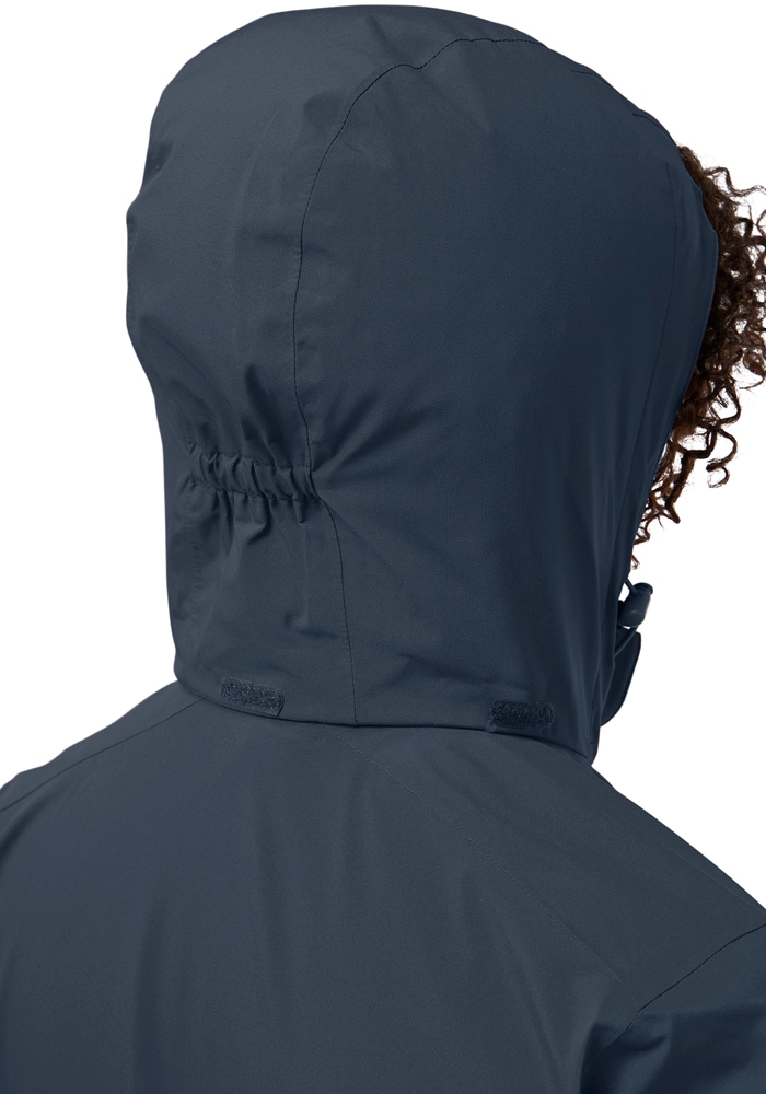 Jack Wolfskin 3-in-1-Funktionsjacke »ROTWAND 3IN1 JKT W«, mit Kapuze