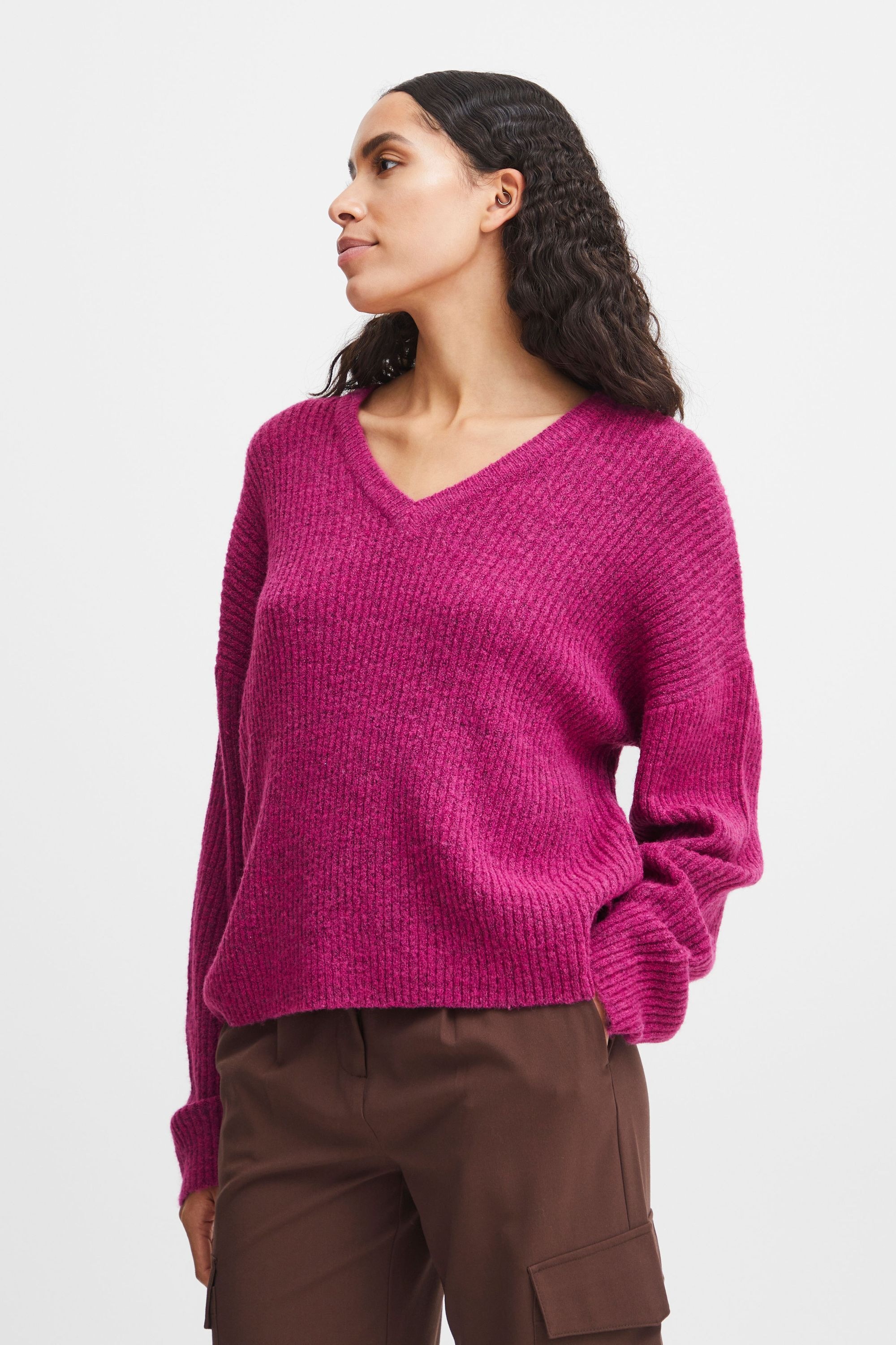 b.young Strickfleece-Pullover »Strickpullover BYOnema«