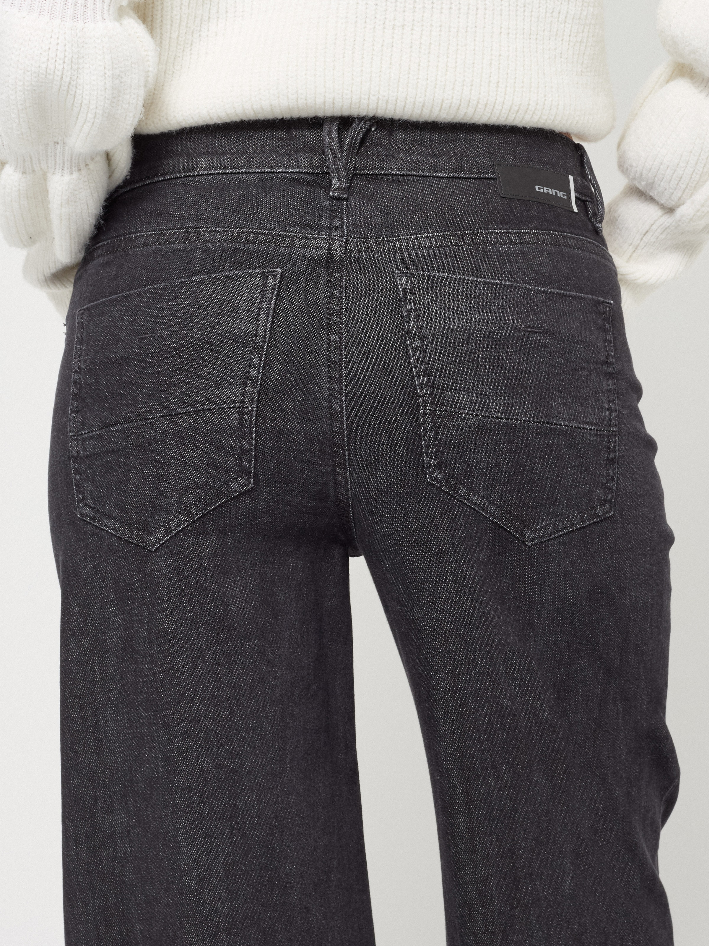 GANG Straight-Jeans »94CARLOTTA LONG« Wide Leg im 5-Pocket-Stil