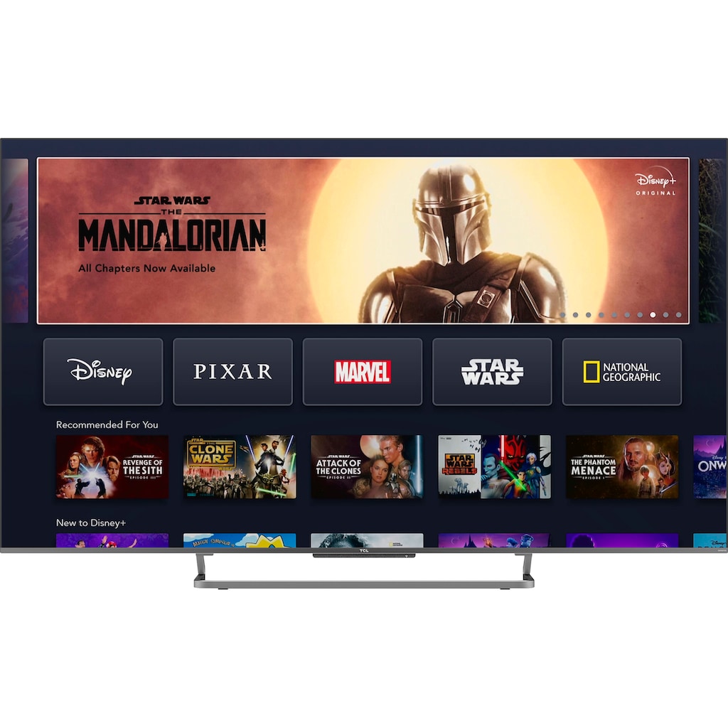 TCL QLED-Fernseher »75C728X1«, 189 cm/75 Zoll, 4K Ultra HD, Android TV