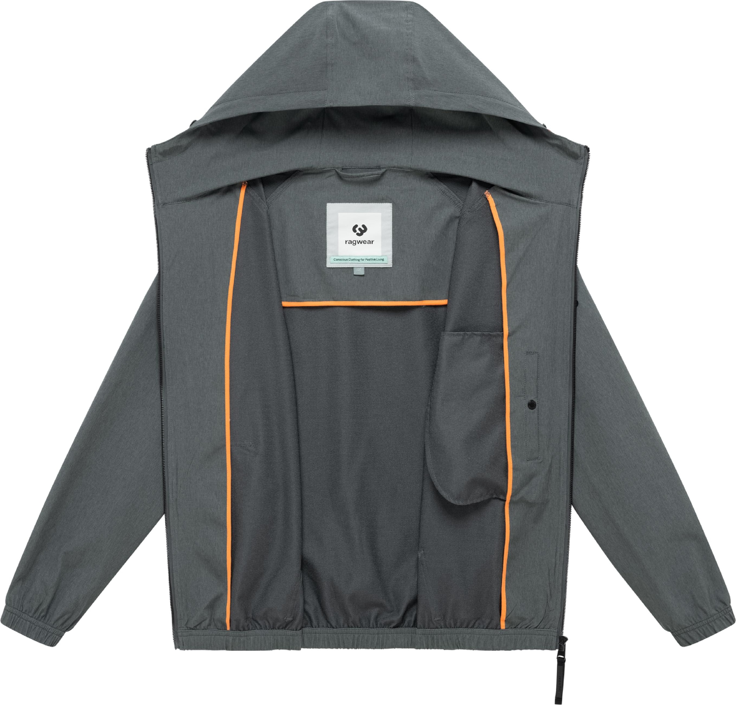 Ragwear Anorak »Anorak Roog A« mit Kapuze Sportliche Übergangsjacke mit Kapuze