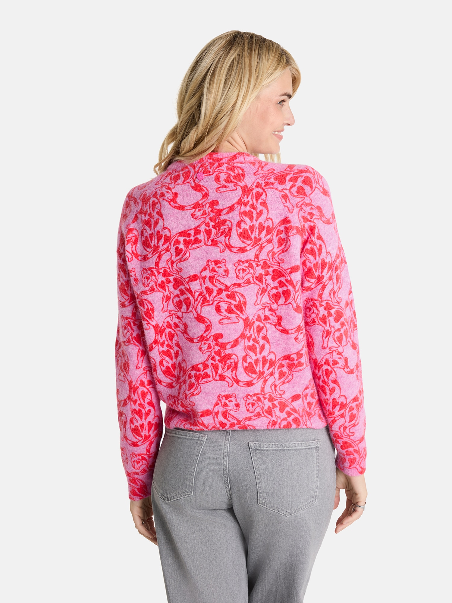 Lieblingsstück Strickjacke »AitanaL« mit Alloverprint