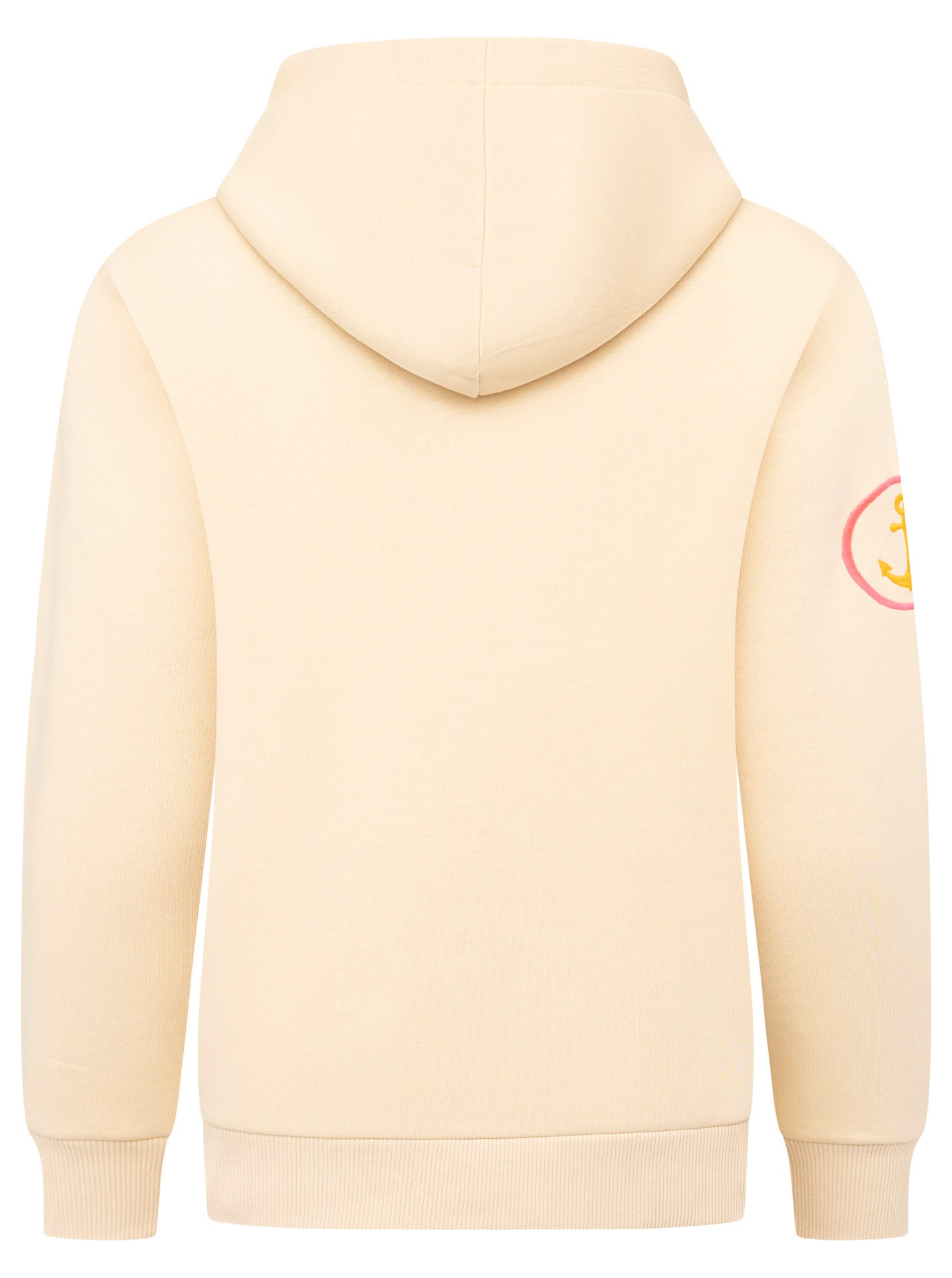 Zwillingsherz Kapuzensweatjacke »"Maritim"« mit gesticktem MOIN und Anker Logo und Reißverschluss