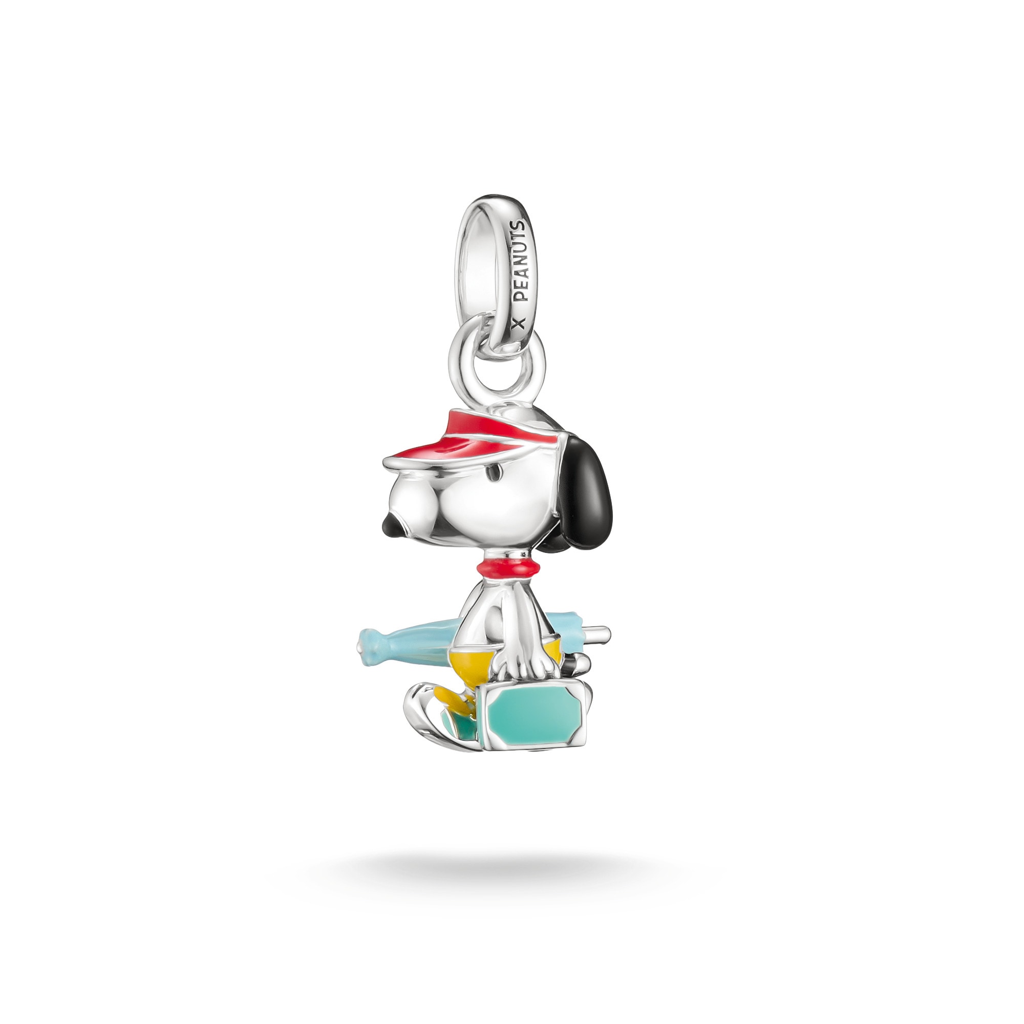 THOMAS SABO Charm-Einhänger »THOMAS SABO x Peanuts Snoopy Charm - Connect« Emaille