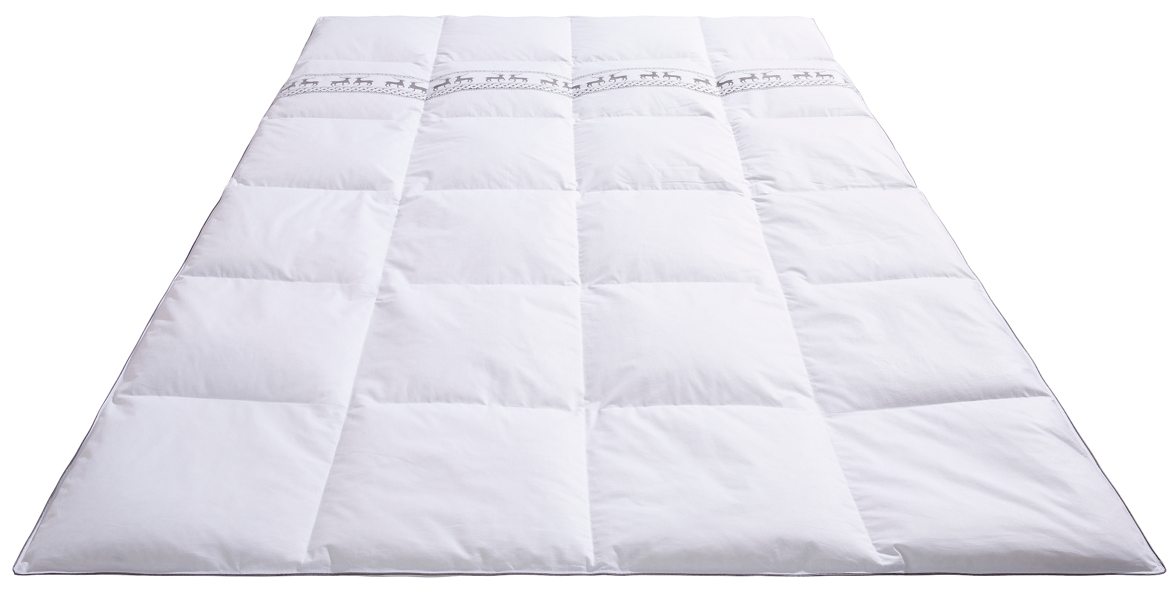 Älgdröm Daunenbettdecke + Kopfkissen »Sorsele«, (Spar-Set), Bettdecken-Set mit Kopfkissen, Bettdecke 135x200, weitere Wärmeklassen erhältlich