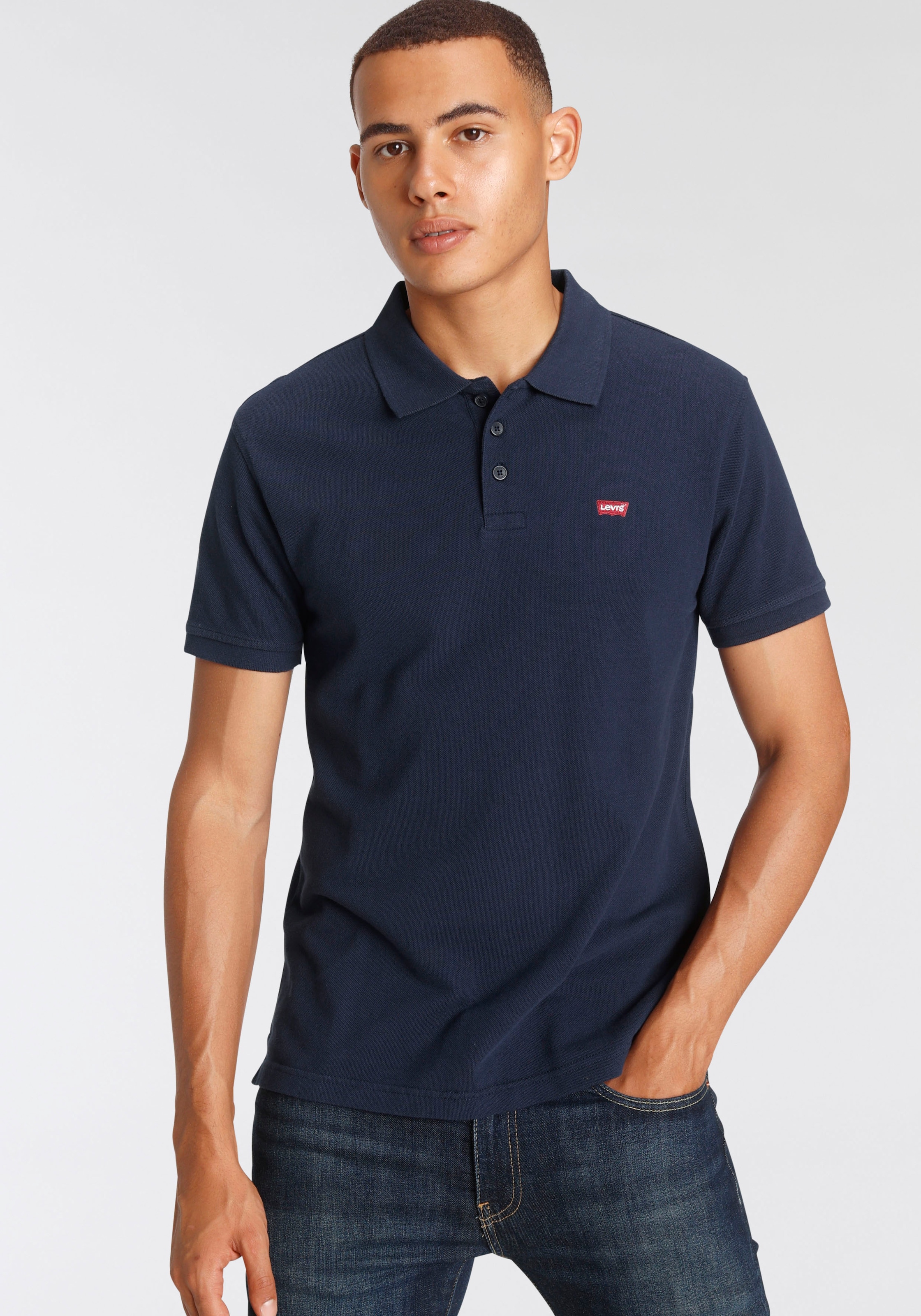 Poloshirt »LE NEW LEVIS HM POLO«, mit kleinem Batwing-Logo